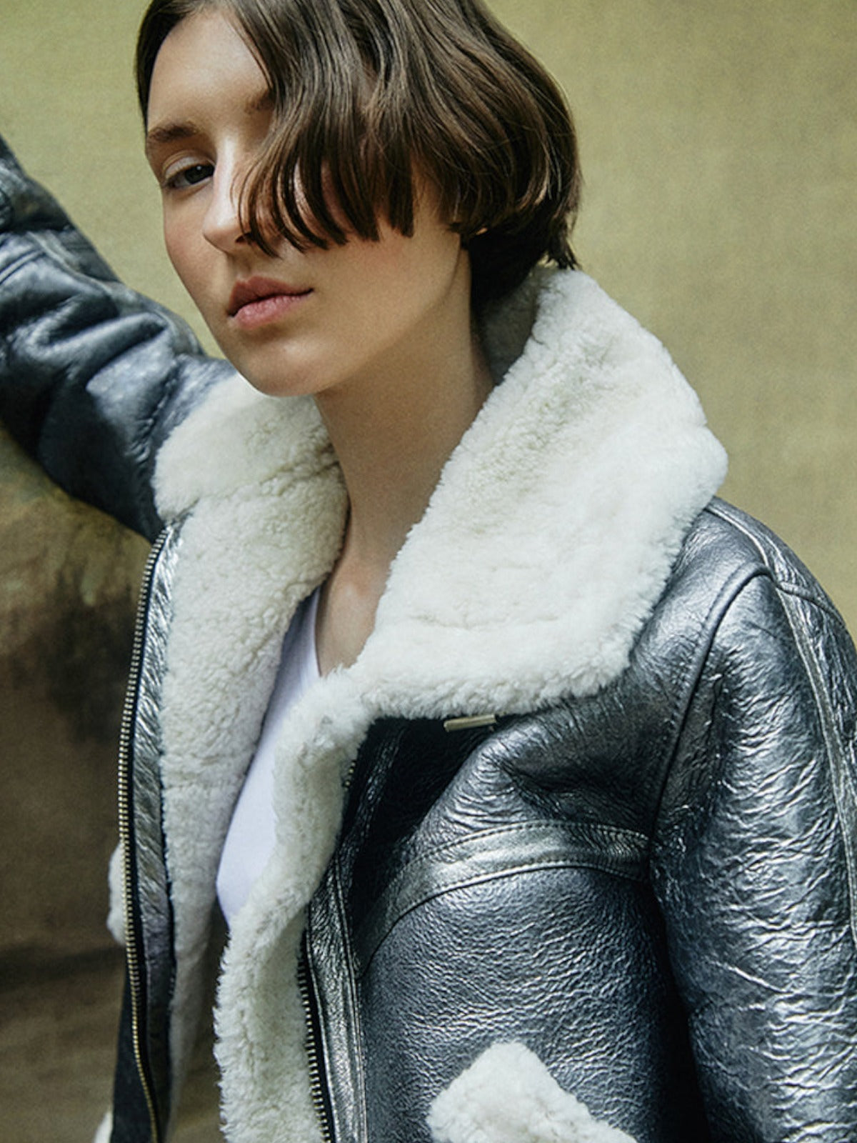 Napoles Jacket | Silver Napoles Jacket | Silver