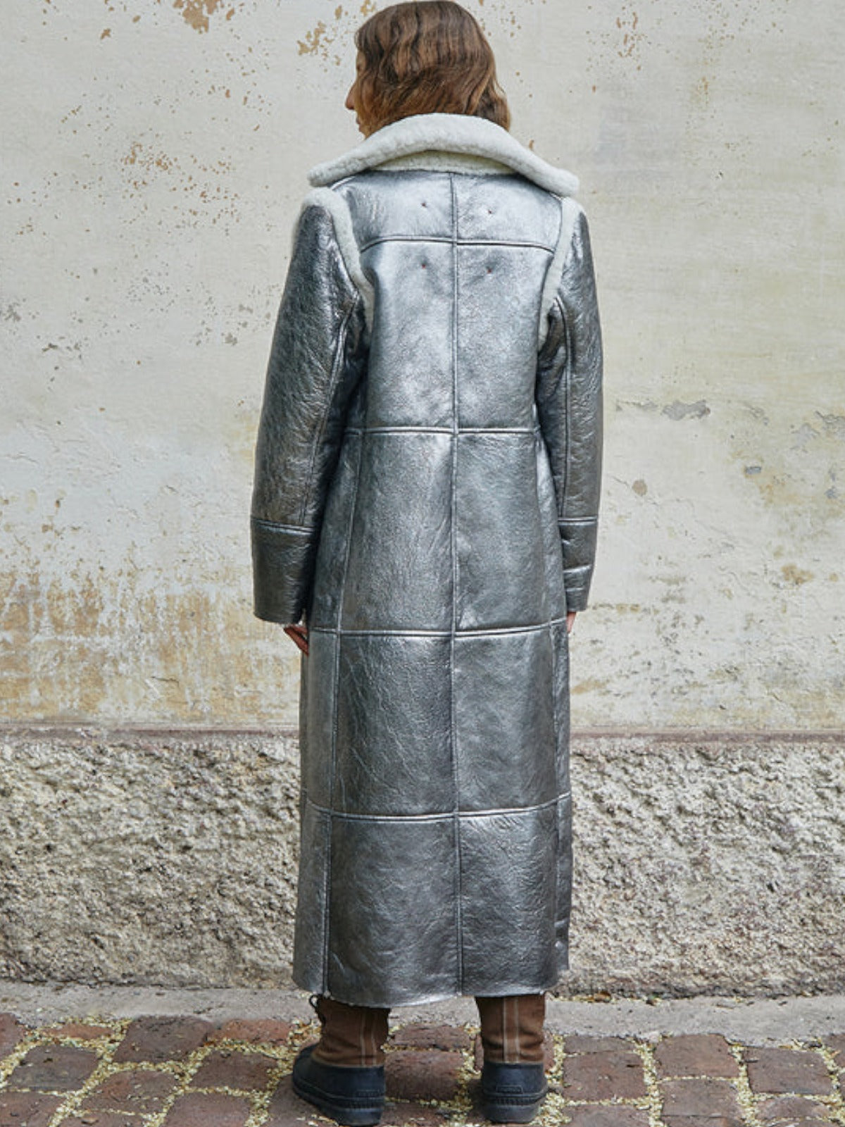 Neon Long Coat | Silver Neon Long Coat | Silver