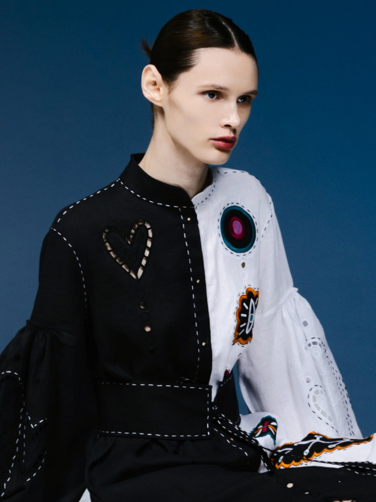 Epic Flower Dress | Black/White Epic Flower Dress | Black/White