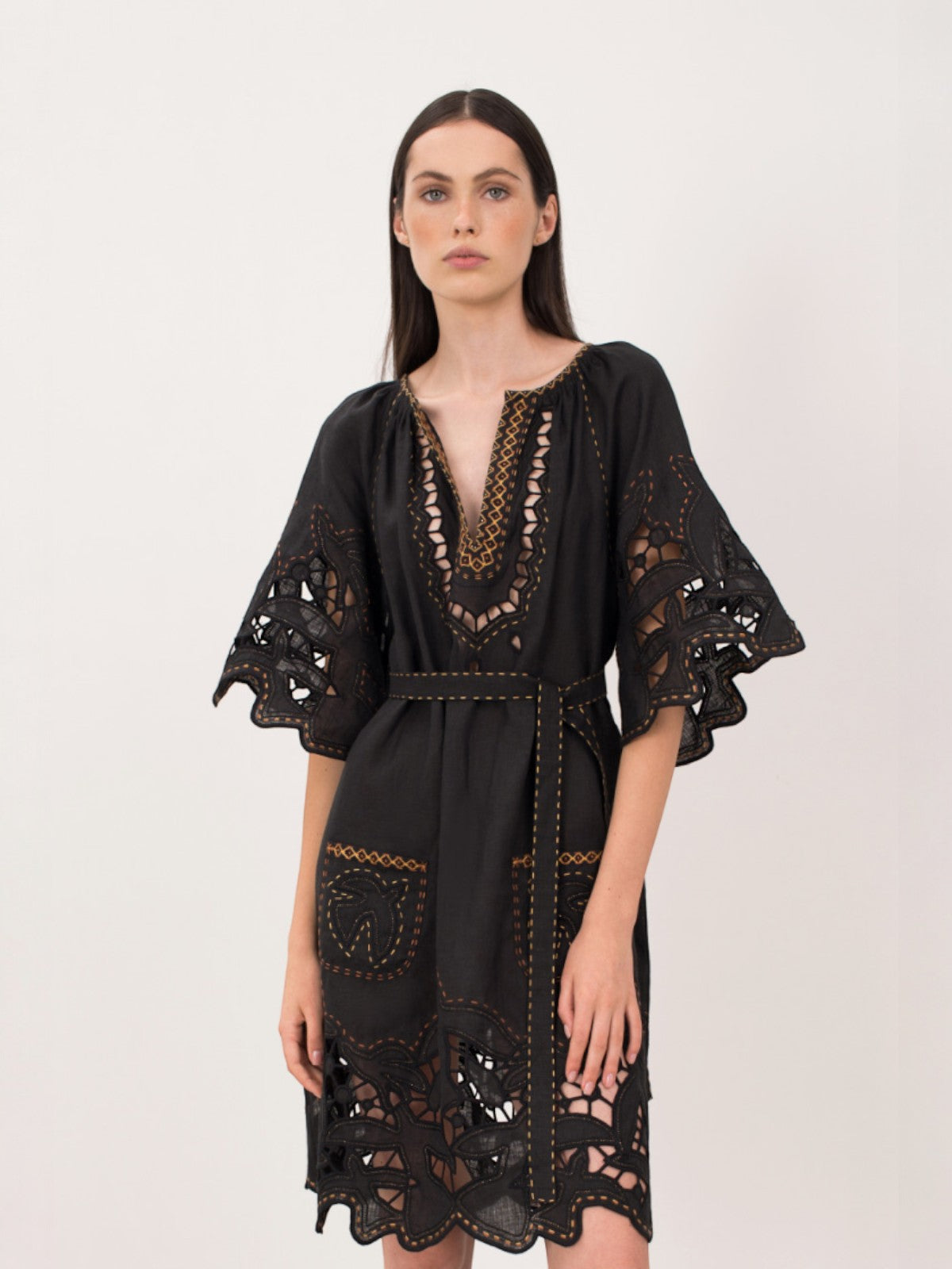 Flying Home Short Dress | Black Flying Home Short Dress | Black