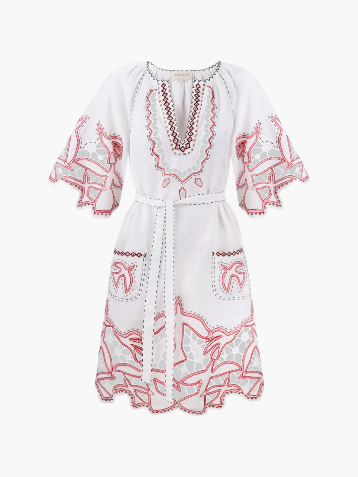 Flying Home Short Dress | White Flying Home Short Dress | White