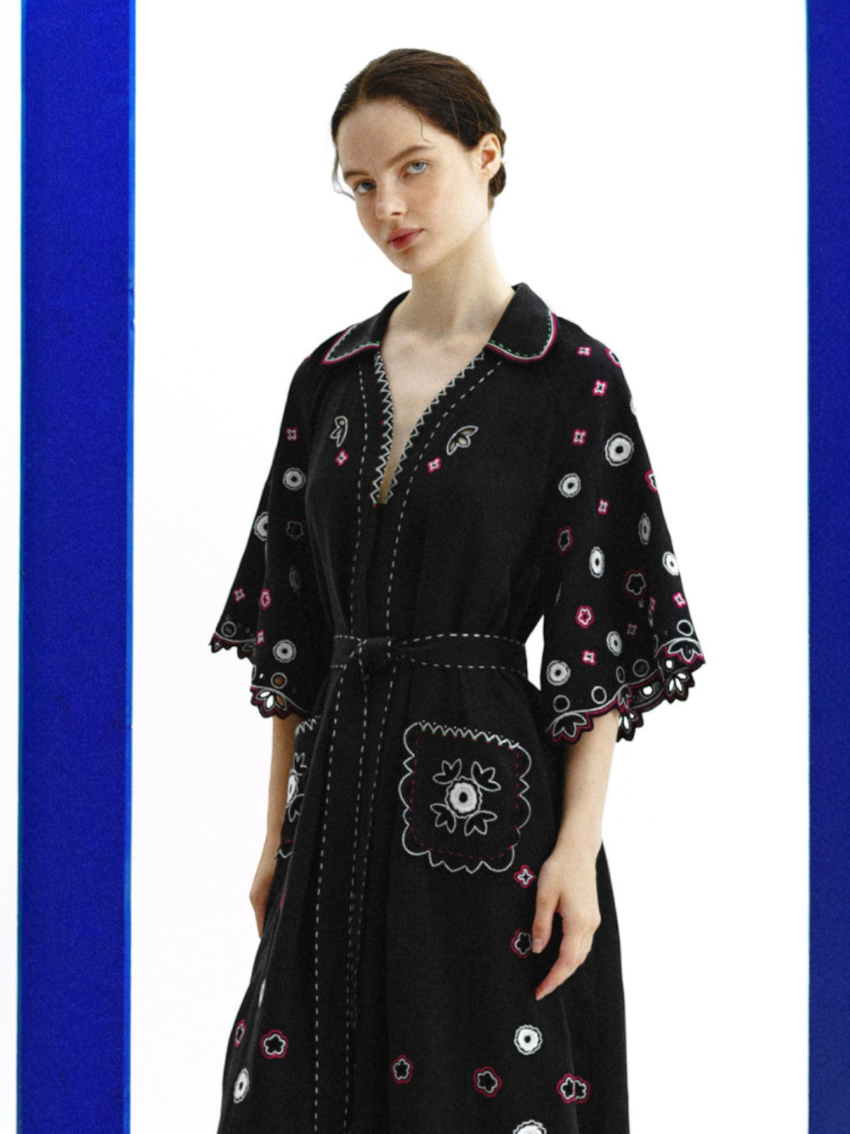 Glass House Long Dress | Black Glass House Long Dress | Black