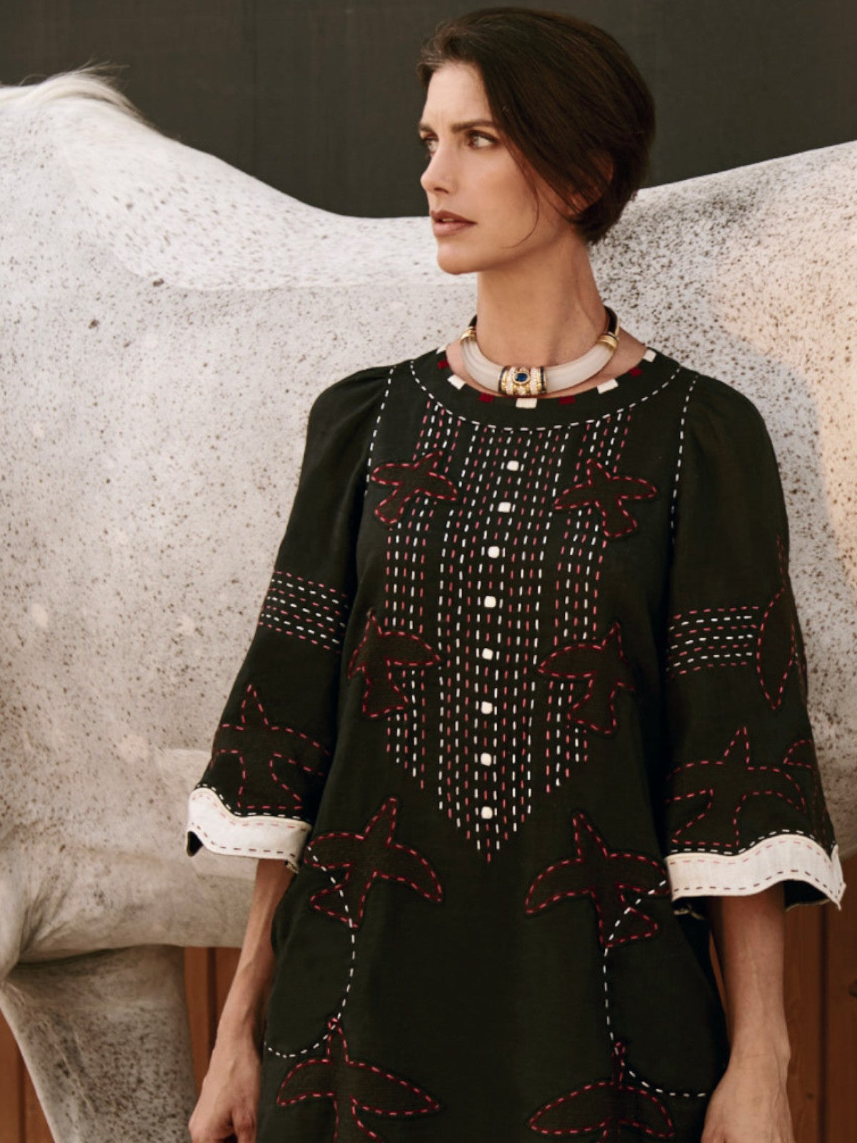 God Realm Midi Dress | Black God Realm Midi Dress | Black