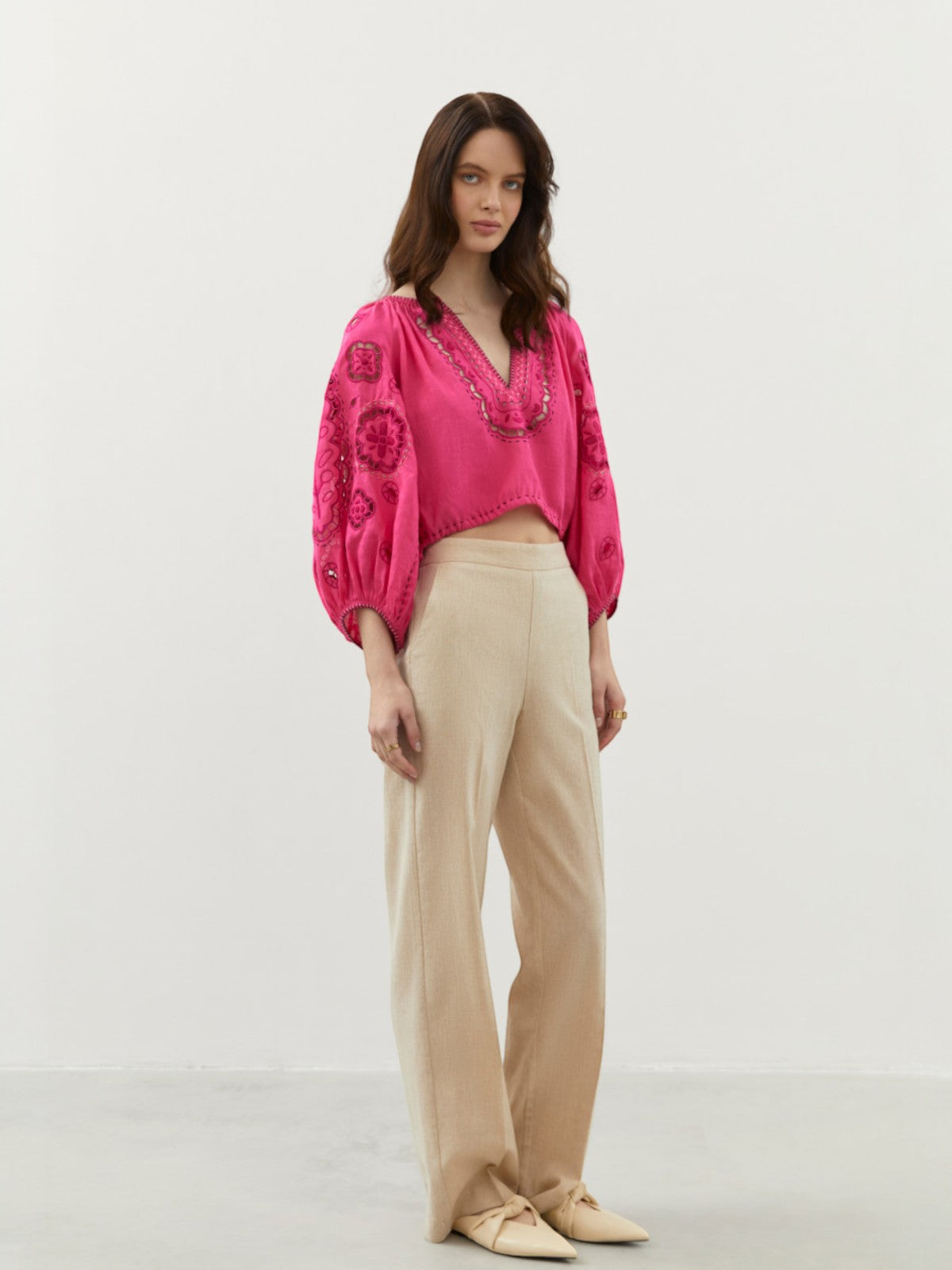 Merezhivo Blouse | Fuchsia Merezhivo Blouse | Fuchsia