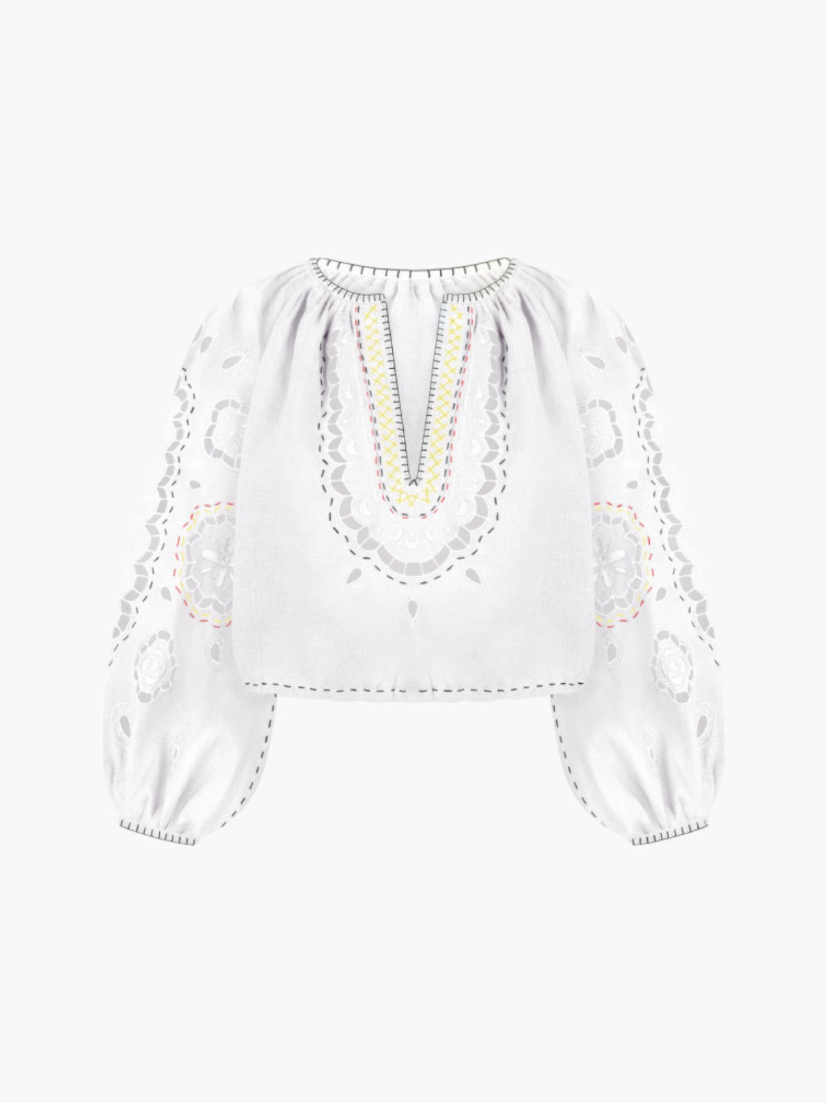 Merezhivo Blouse | White