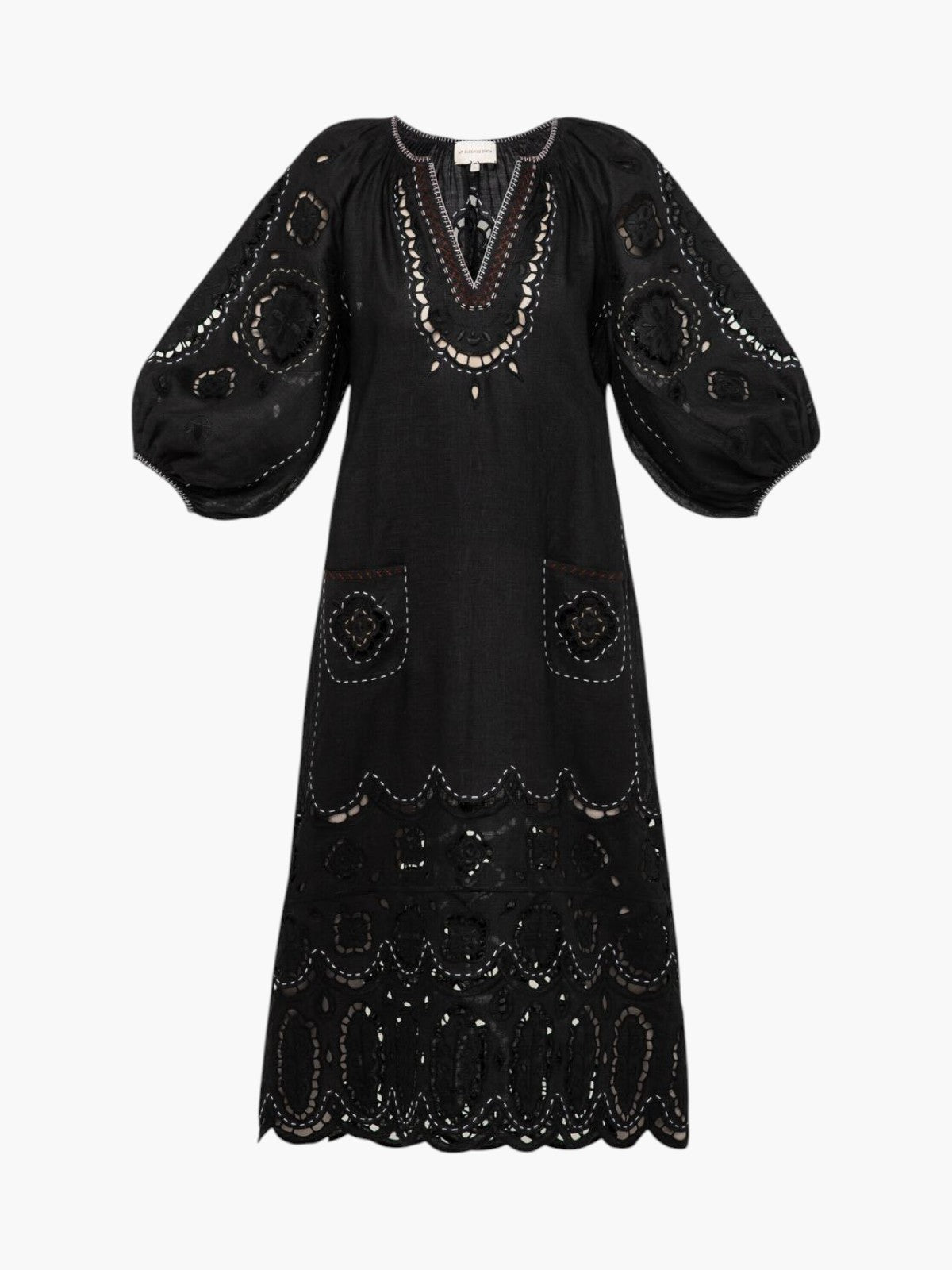 Merezhivo Long Dress | Black Merezhivo Long Dress | Black