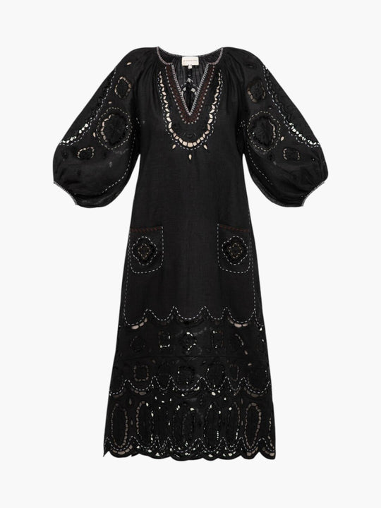Merezhivo Long Dress | Black