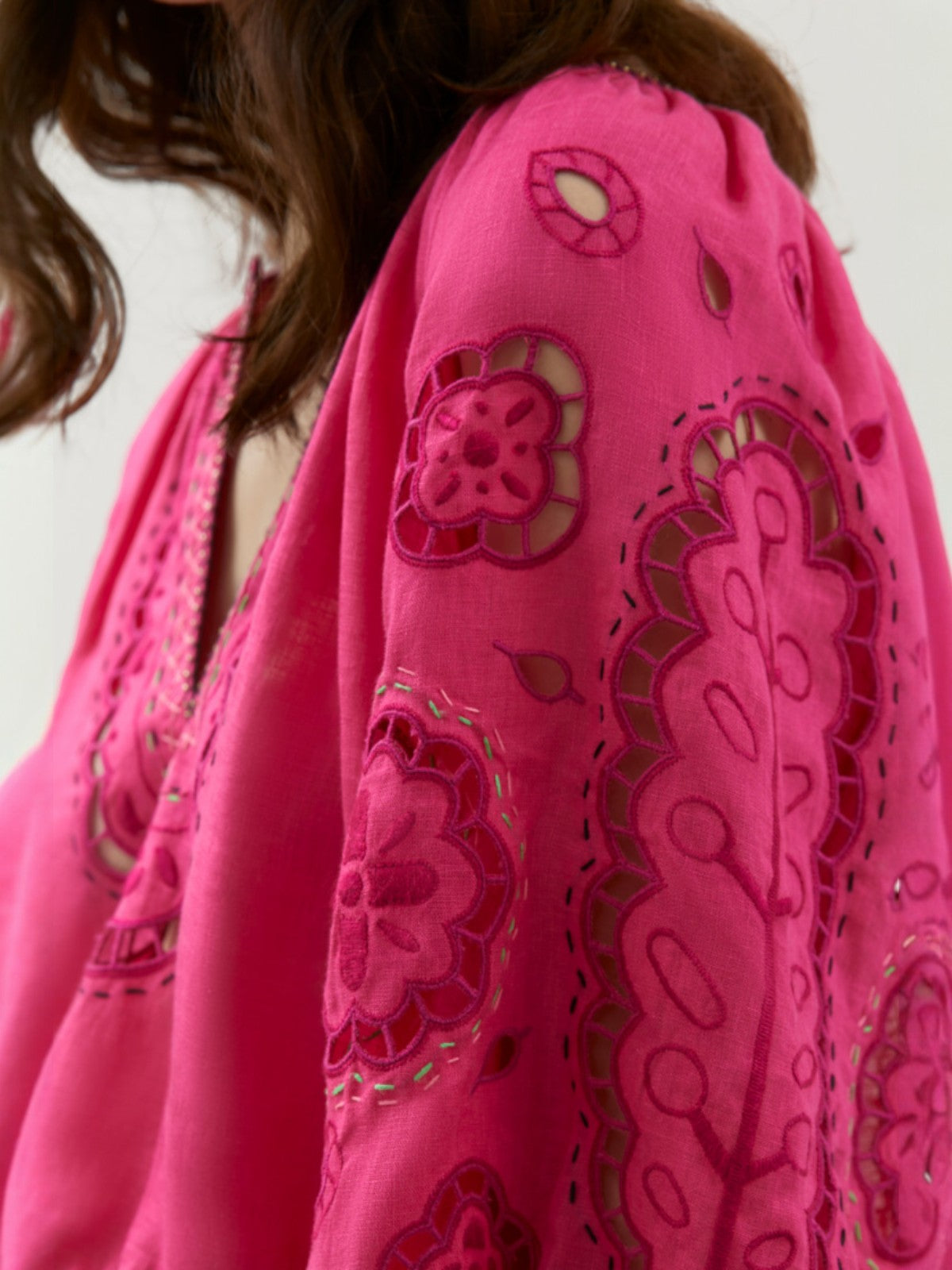 Merezhivo Short Dress | Fuchsia Merezhivo Short Dress | Fuchsia