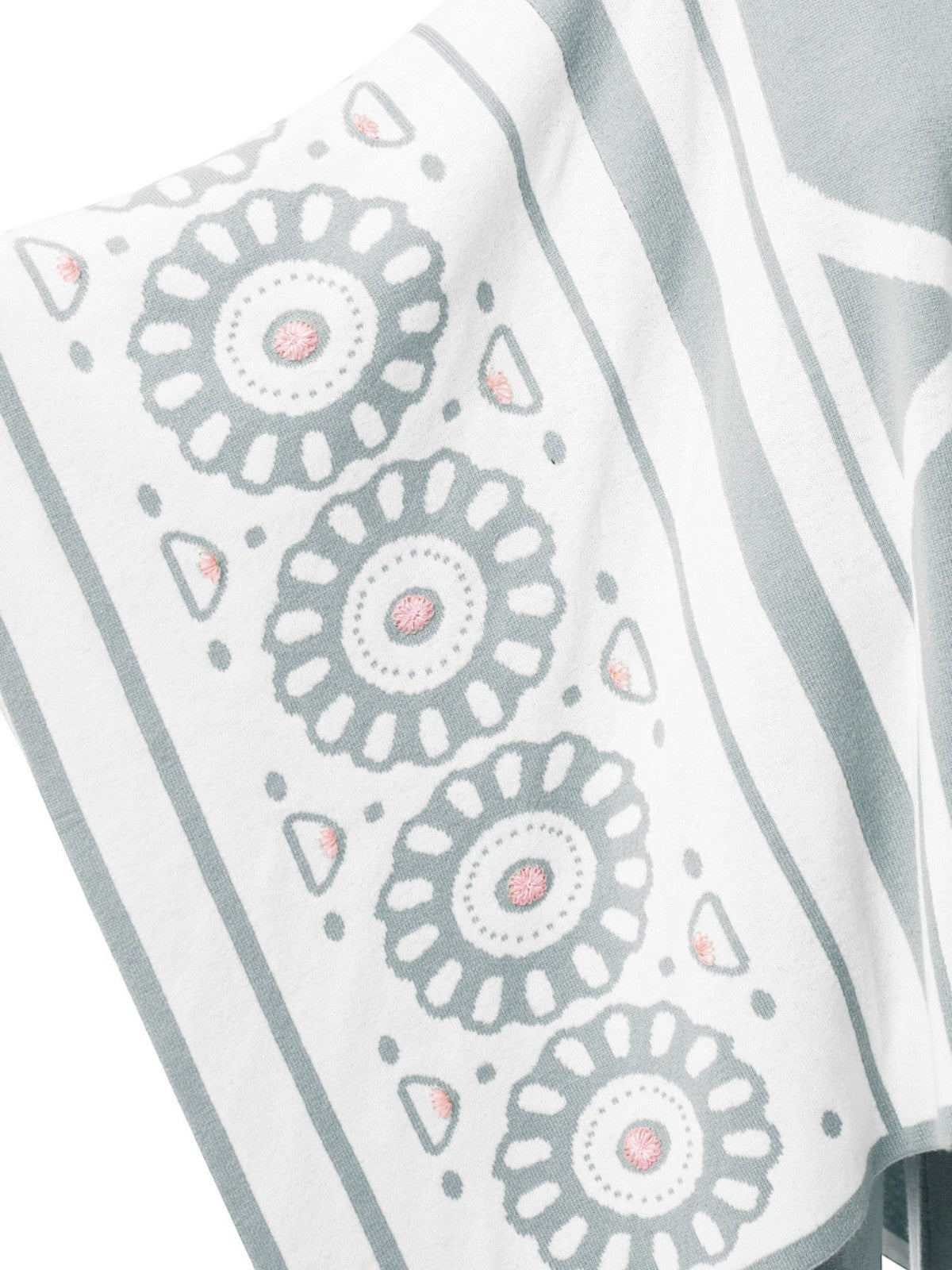 Modern Muse Poncho | Light Grey/White Ice Modern Muse Poncho | Light Grey/White Ice