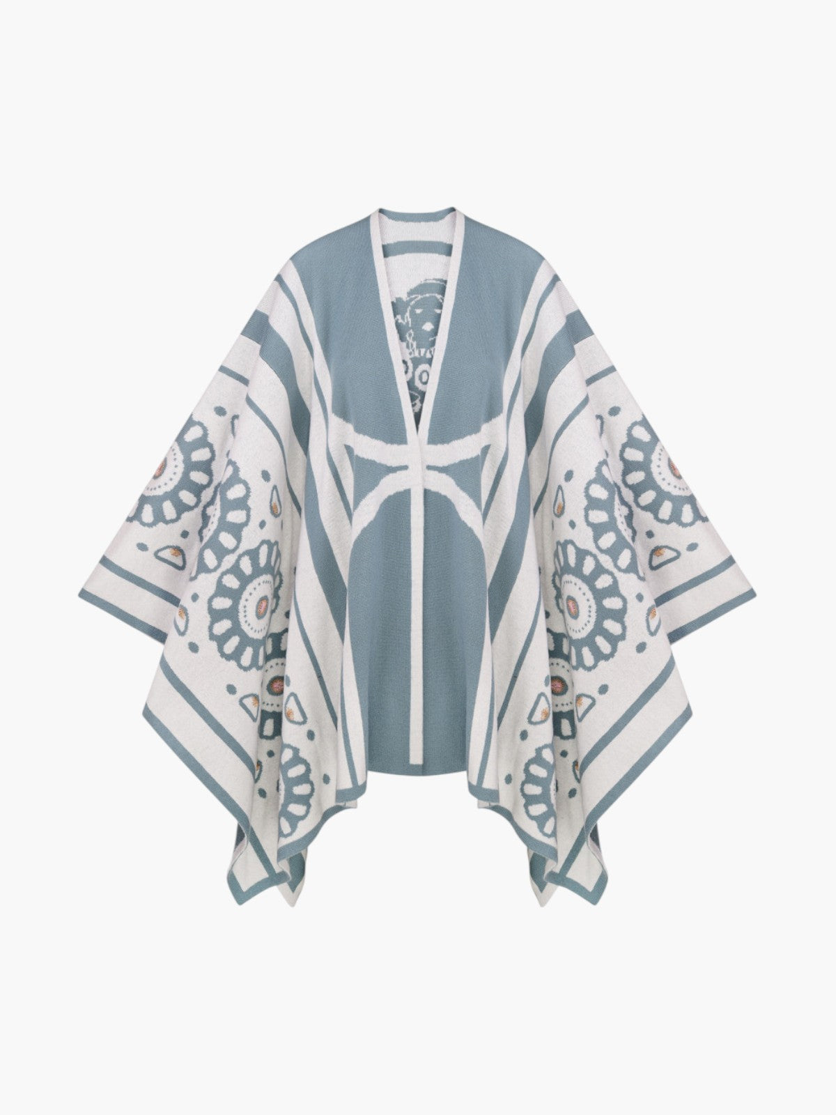 Modern Muse Poncho | Sage/White Ice Modern Muse Poncho | Sage/White Ice