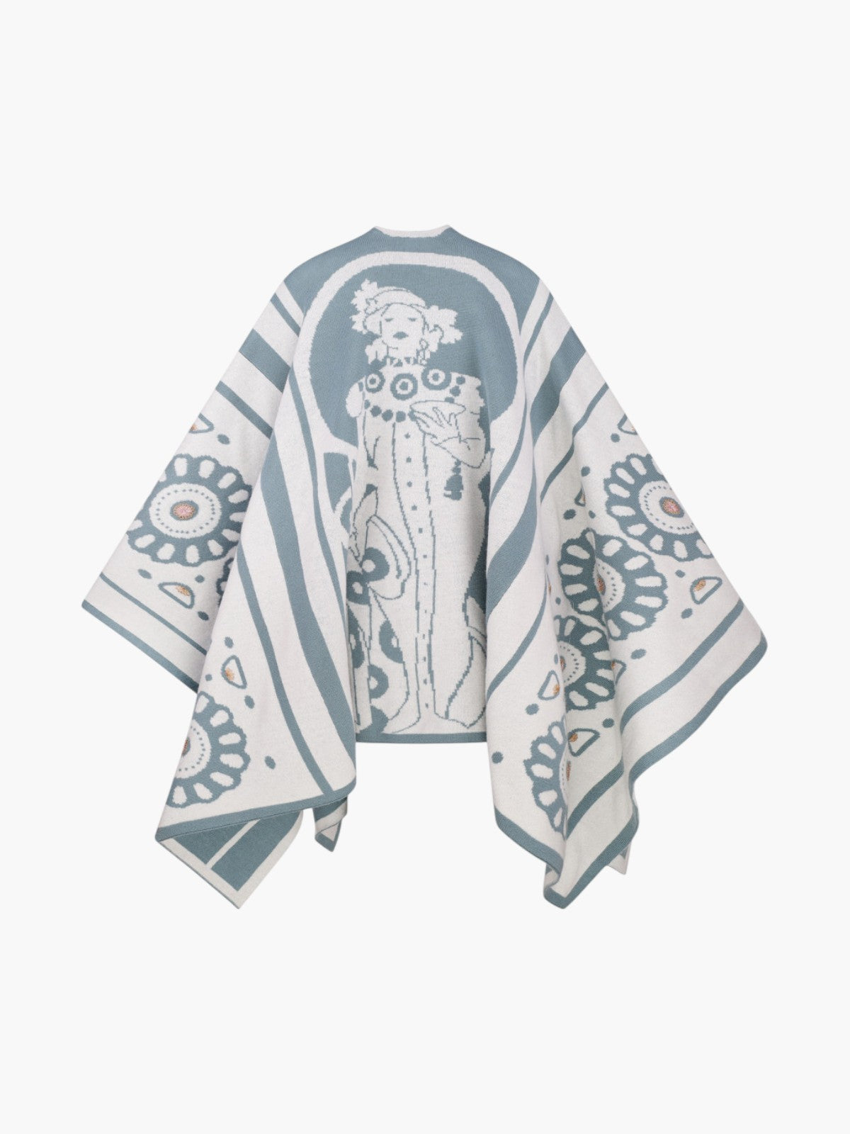 Modern Muse Poncho | Sage/White Ice Modern Muse Poncho | Sage/White Ice