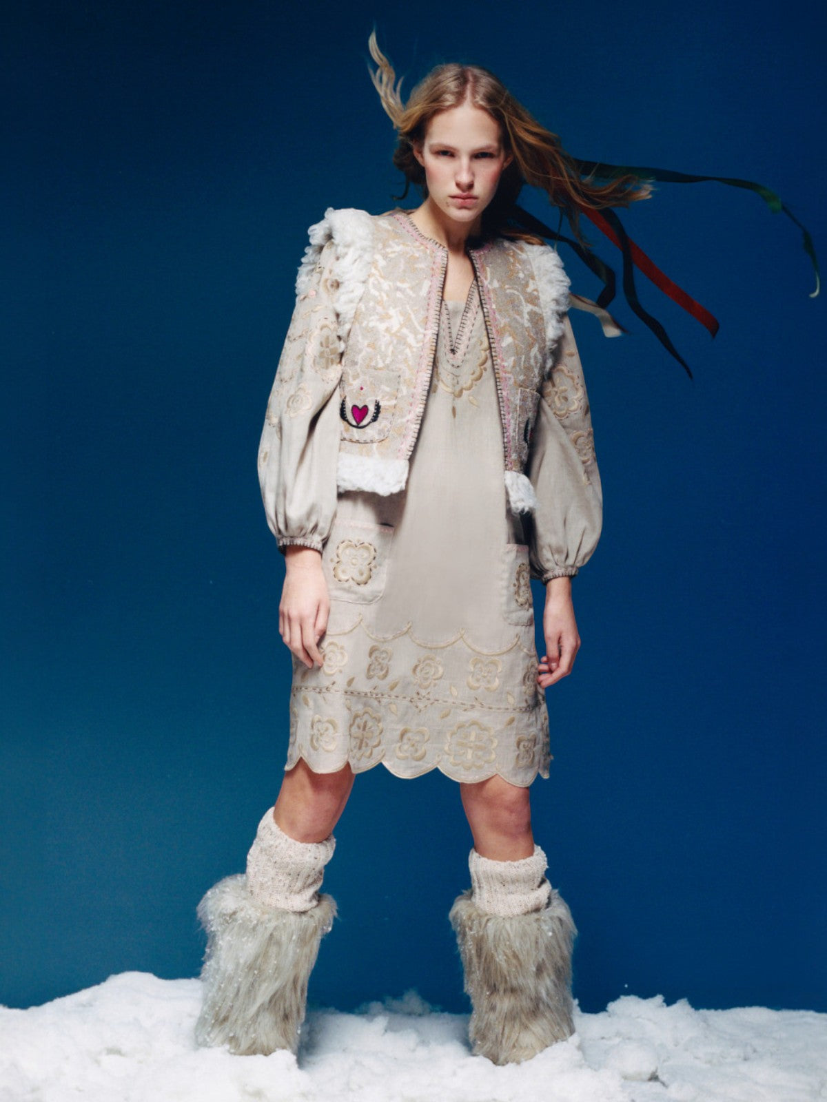 Snowfall Keptar Vest | Beige Snowfall Keptar Vest | Beige