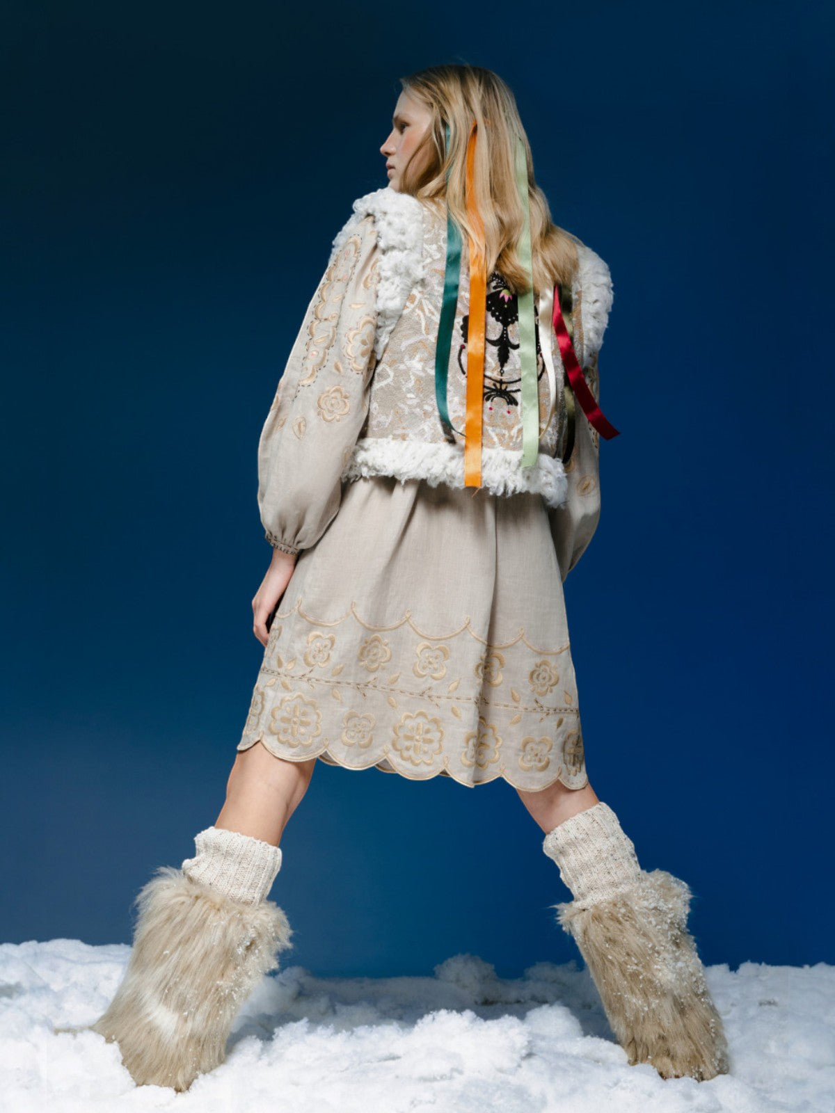 Snowfall Keptar Vest | Beige Snowfall Keptar Vest | Beige