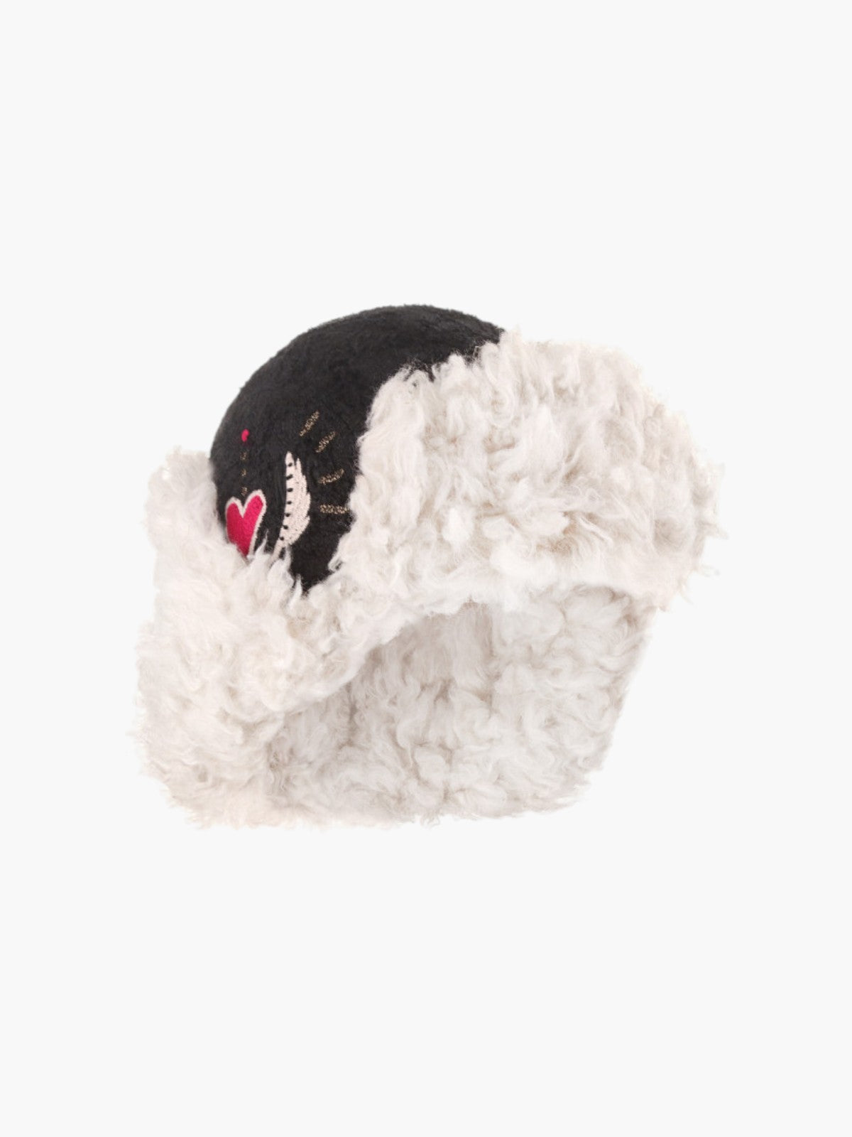 Snowfall Ushanka Hat & Mittens | Black Snowfall Ushanka Hat & Mittens | Black