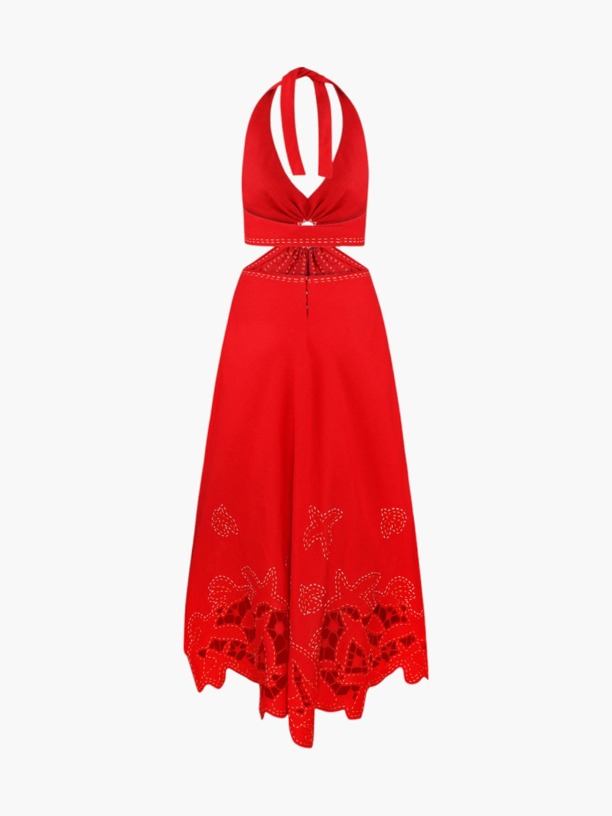 To the Light Long Sarafan Dress | Red To the Light Long Sarafan Dress | Red