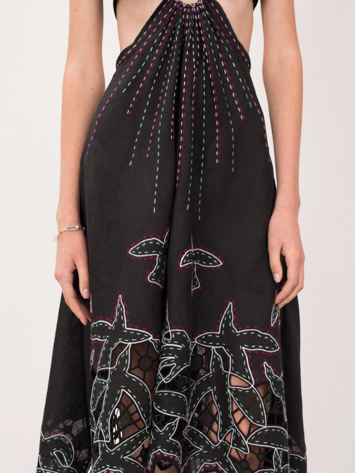 To the Light Short Sarafan Dress | Black To the Light Short Sarafan Dress | Black