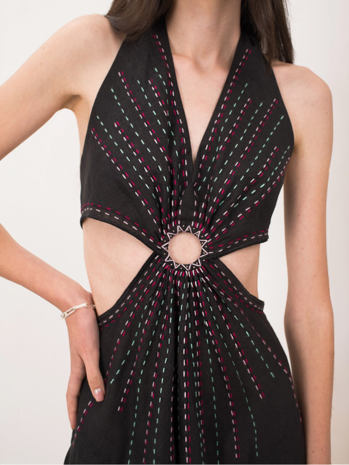 To the Light Short Sarafan Dress | Black To the Light Short Sarafan Dress | Black