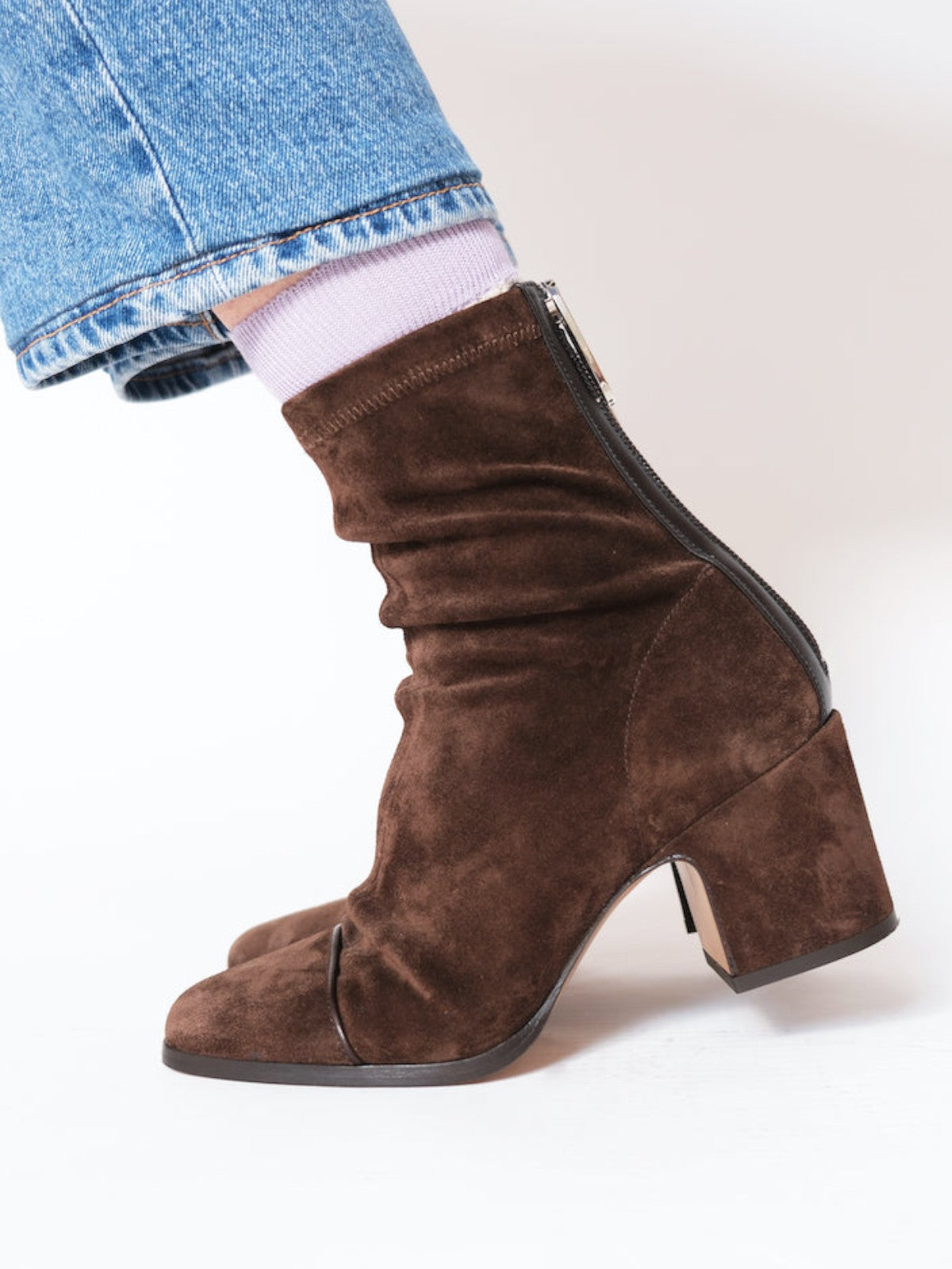 Aria Ankle Boots | Brown Suede Aria Ankle Boots | Brown Suede