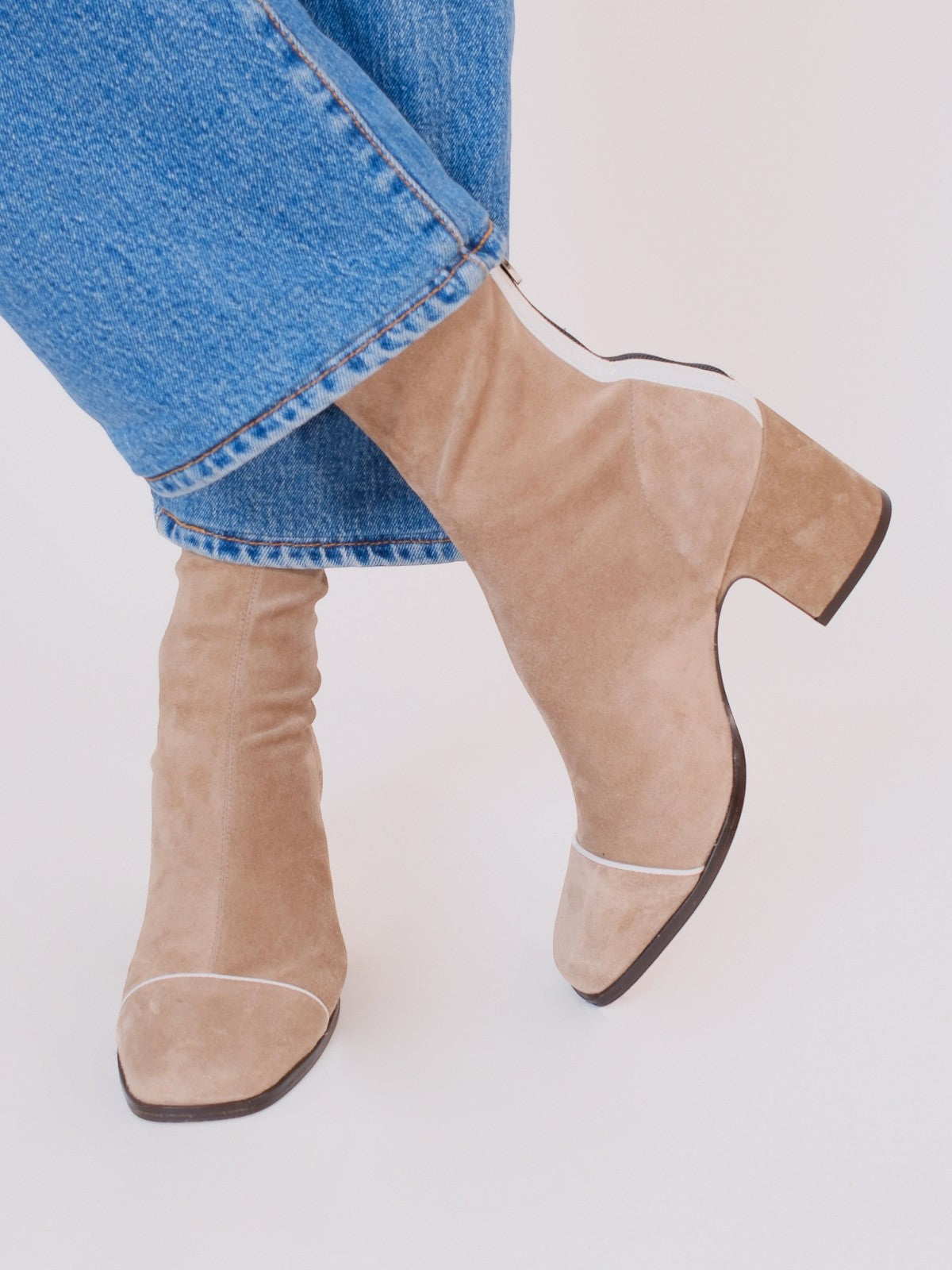 Aria Ankle Boots | Grey Suede Aria Ankle Boots | Grey Suede
