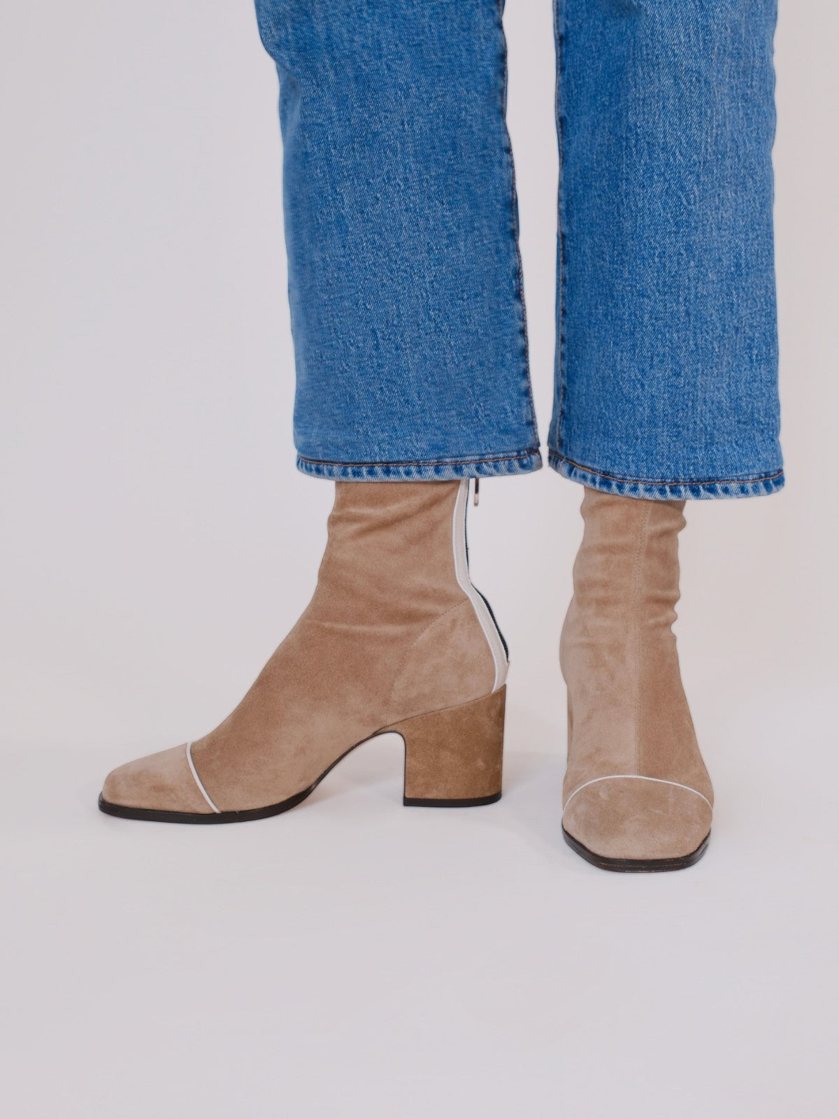 Aria Ankle Boots | Grey Suede Aria Ankle Boots | Grey Suede