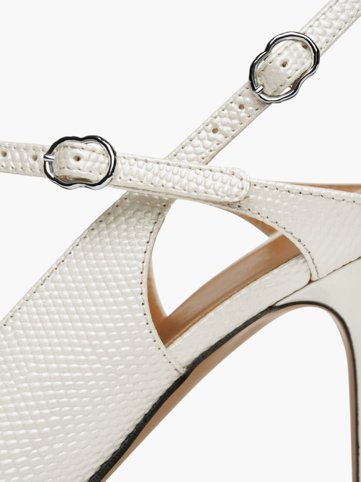 BeforeSunrise Sandal | Embossed White BeforeSunrise Sandal | Embossed White