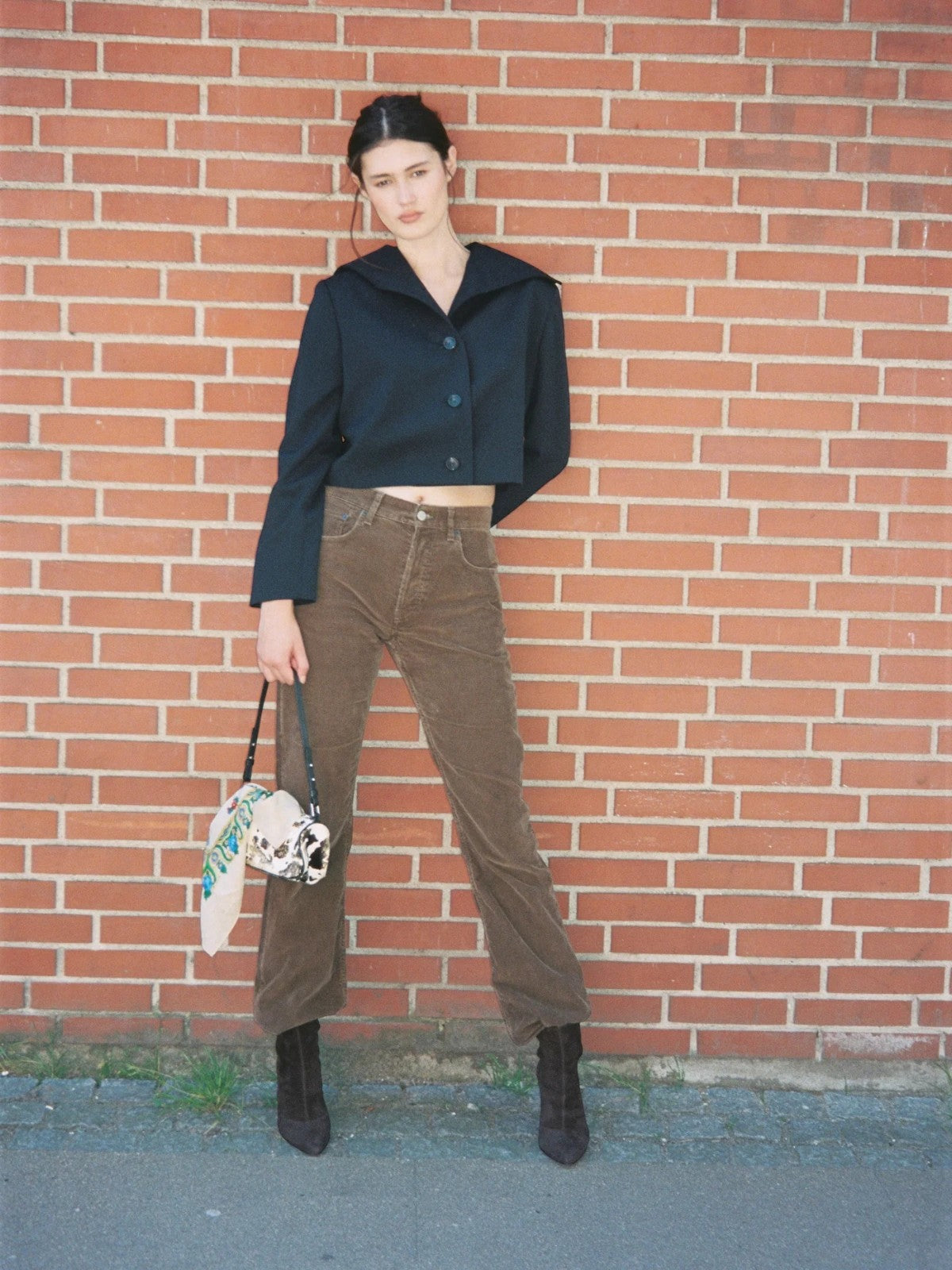 Looping Ankle Boots | Brown Suede Looping Ankle Boots | Brown Suede