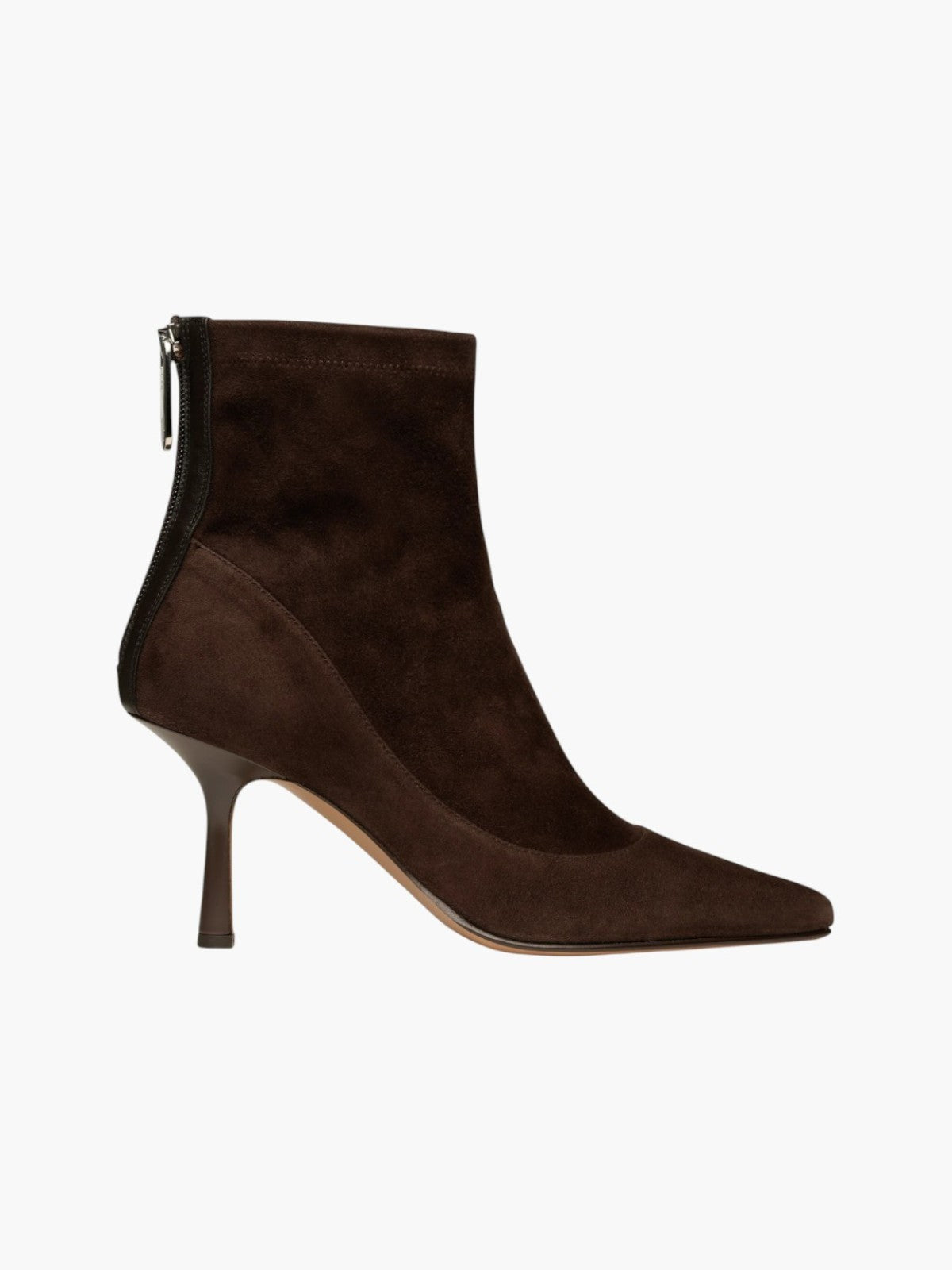 Looping Ankle Boots | Brown Suede Looping Ankle Boots | Brown Suede