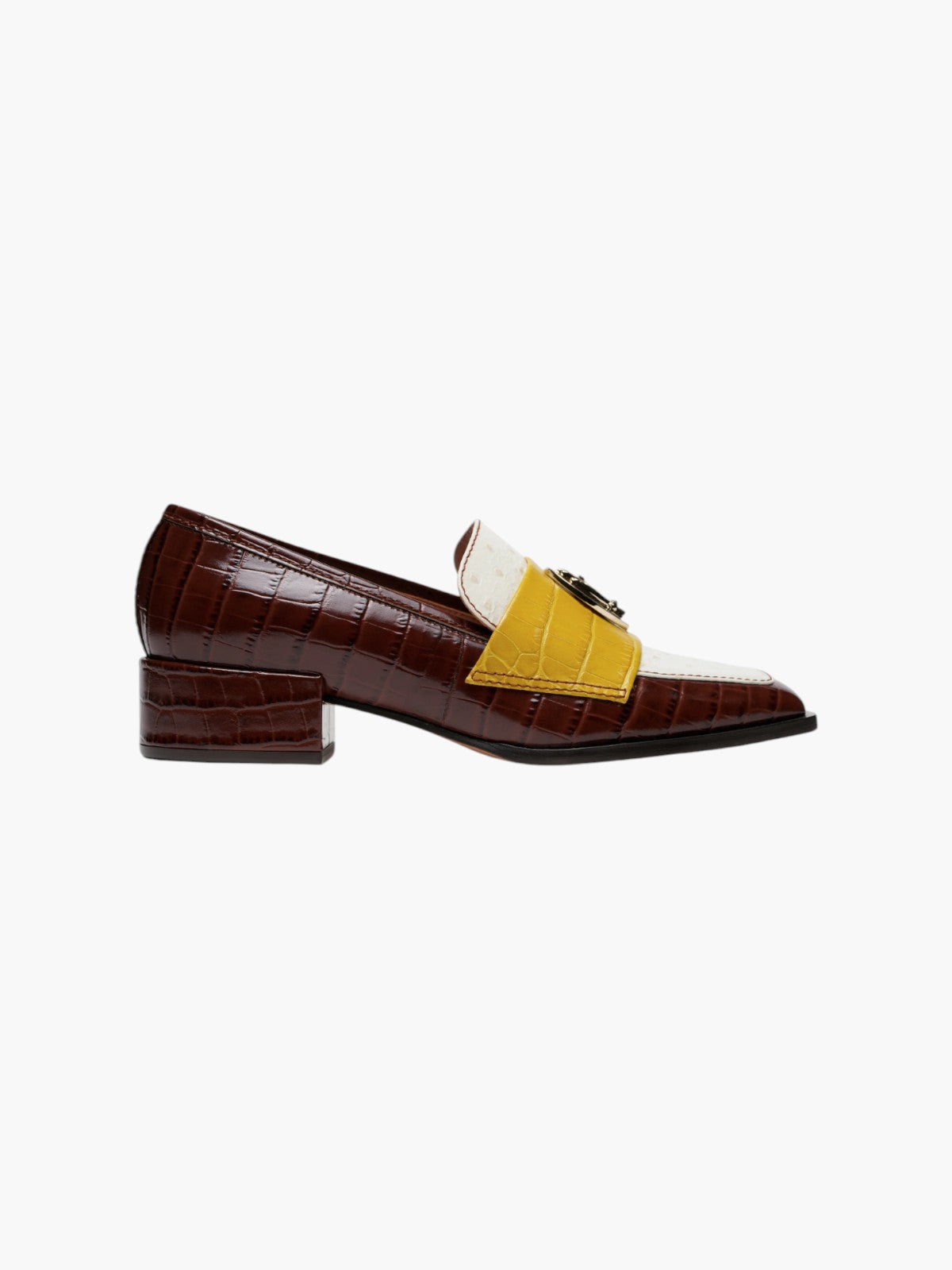 Nono Loafers | Tricolor Chocolate/Mustard Nono Loafers | Tricolor Chocolate/Mustard
