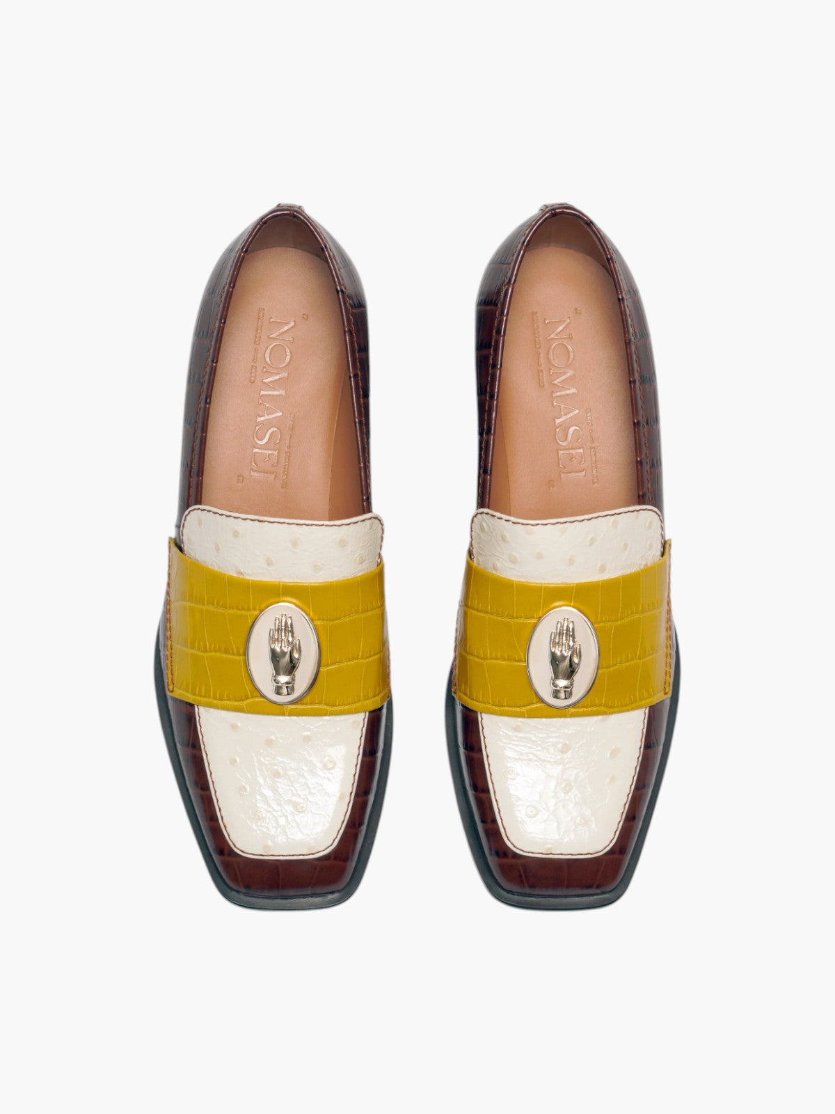 Nono Loafers | Tricolor Chocolate/Mustard Nono Loafers | Tricolor Chocolate/Mustard