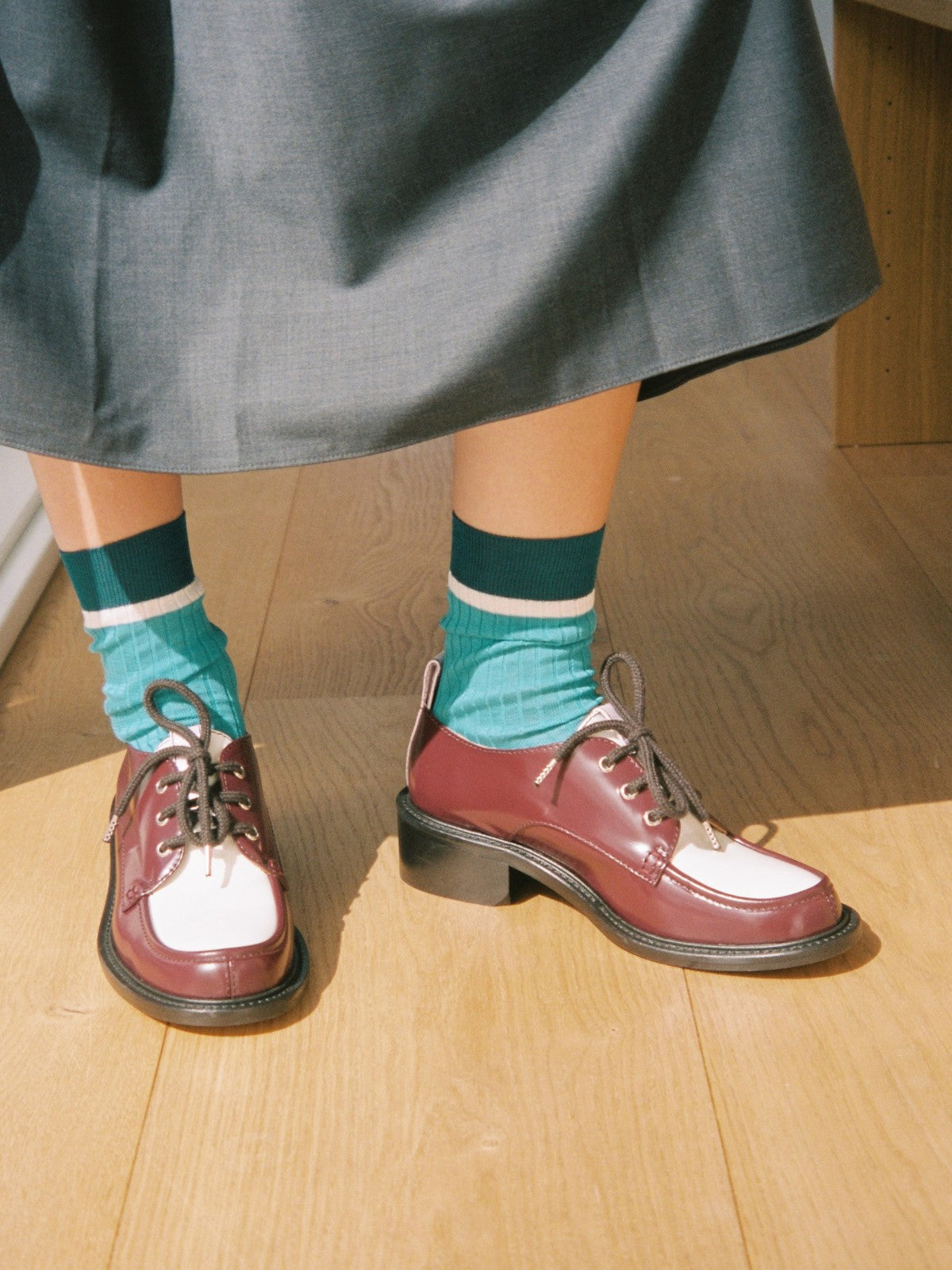 Sonics Derby | Bicolor Burgundy Sonics Derby | Bicolor Burgundy