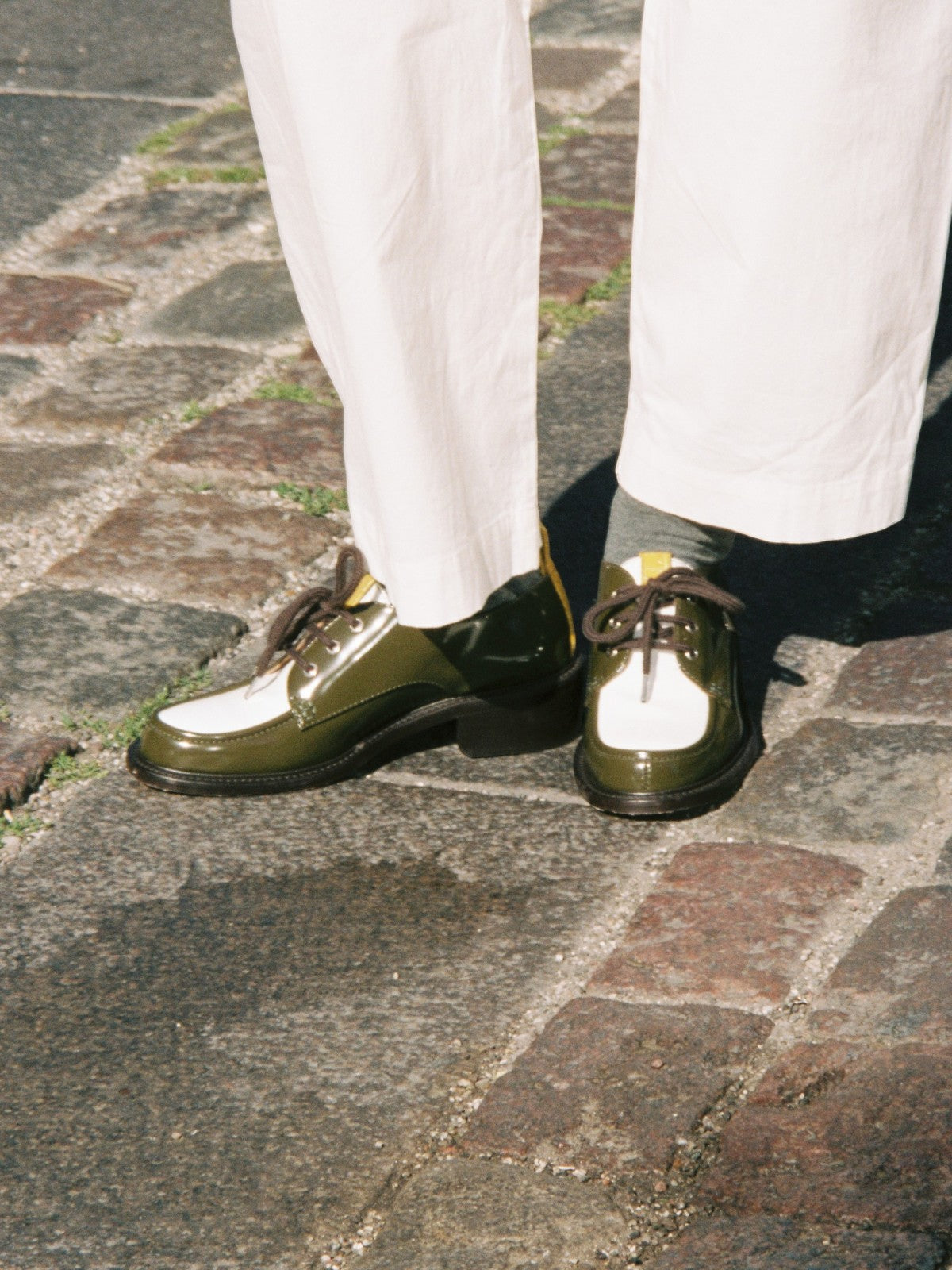 Sonics Derby | Bicolor Khaki Sonics Derby | Bicolor Khaki