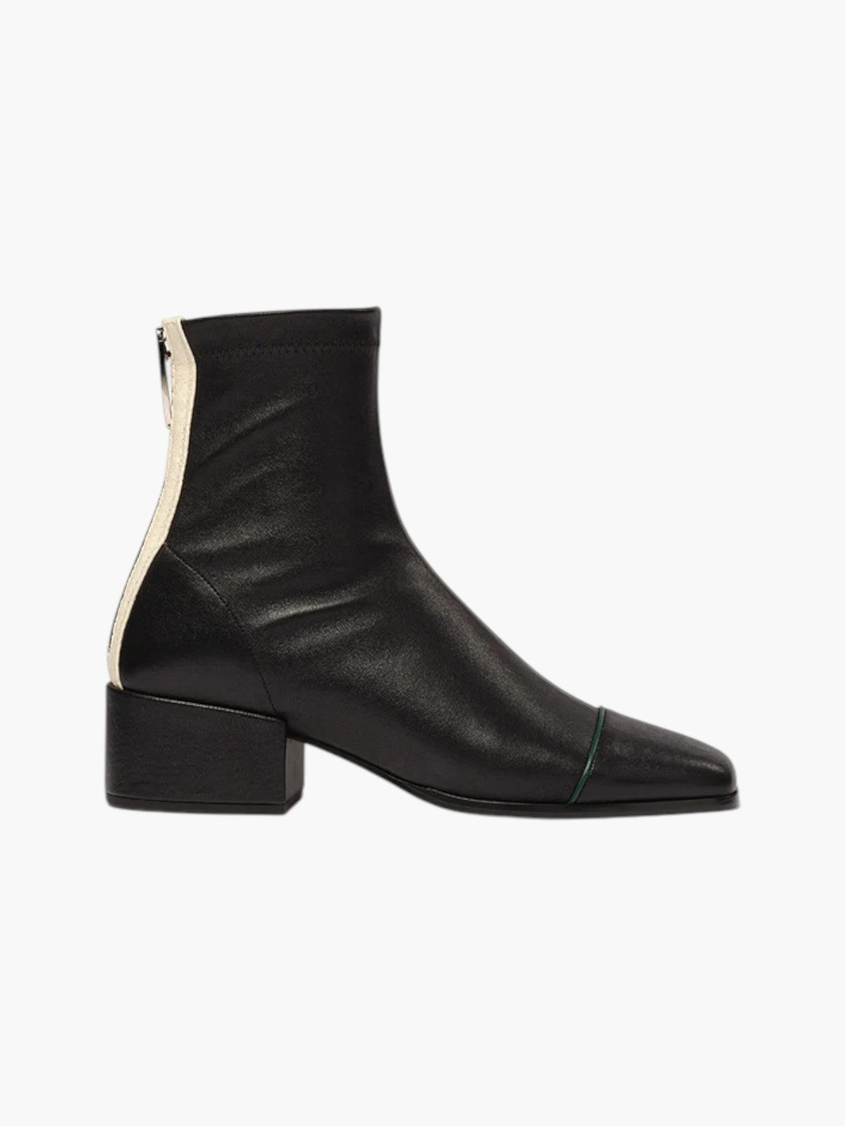 Strada Boots | Black Stretch Nappa