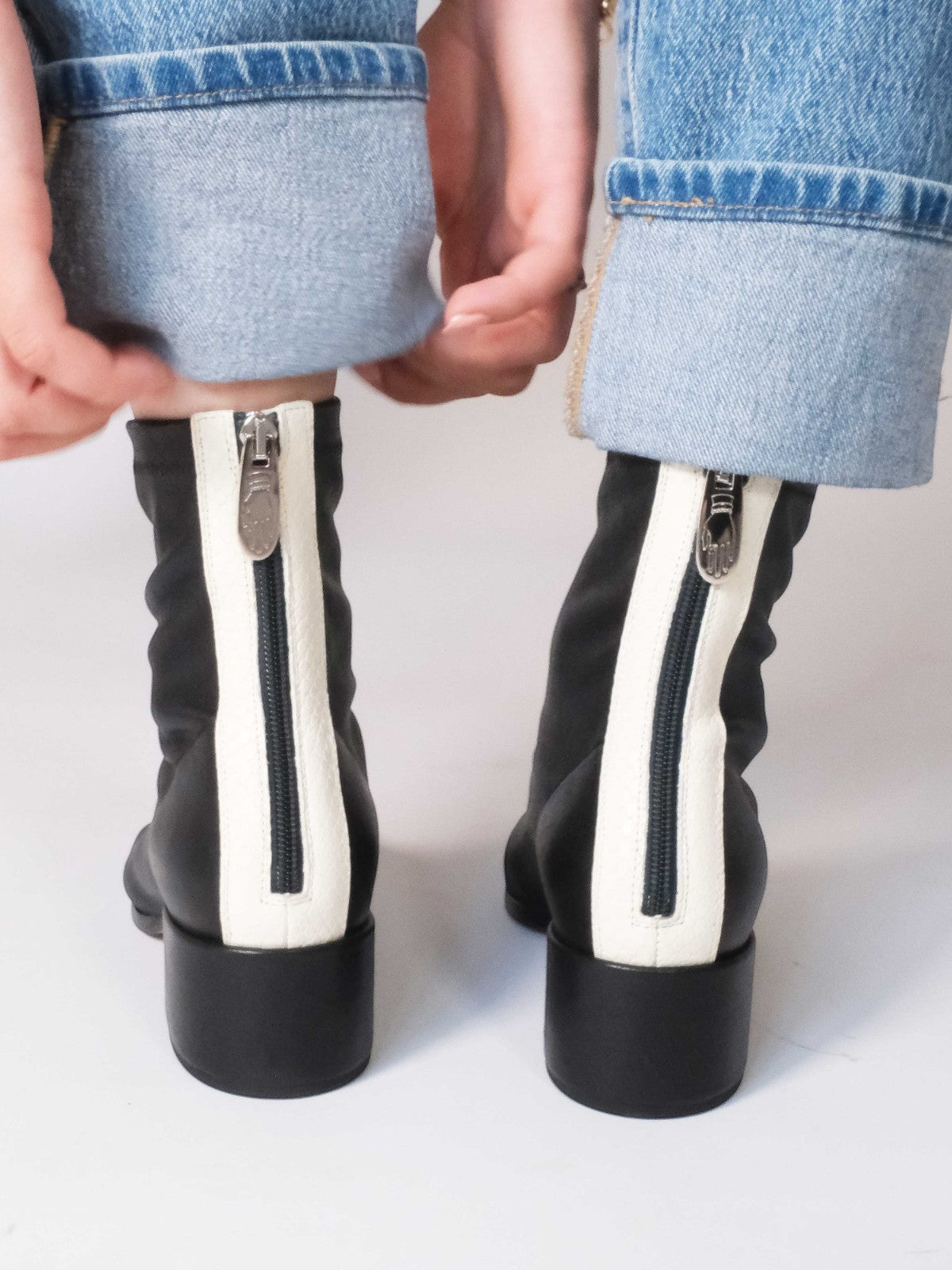 Strada Boots | Black Stretch Nappa Strada Boots | Black Stretch Nappa