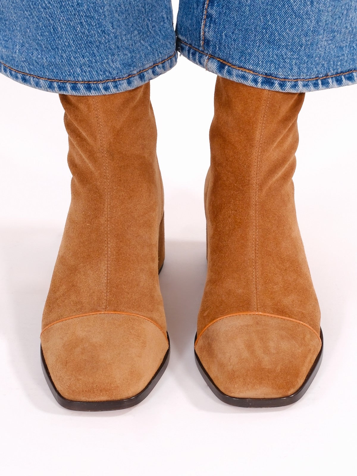 Strada Boots | Cognac Suede Strada Boots | Cognac Suede