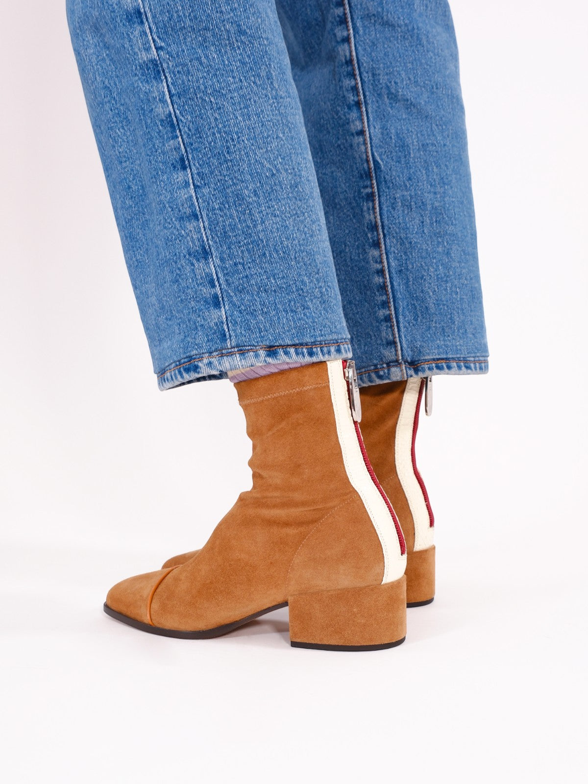 Strada Boots | Cognac Suede Strada Boots | Cognac Suede