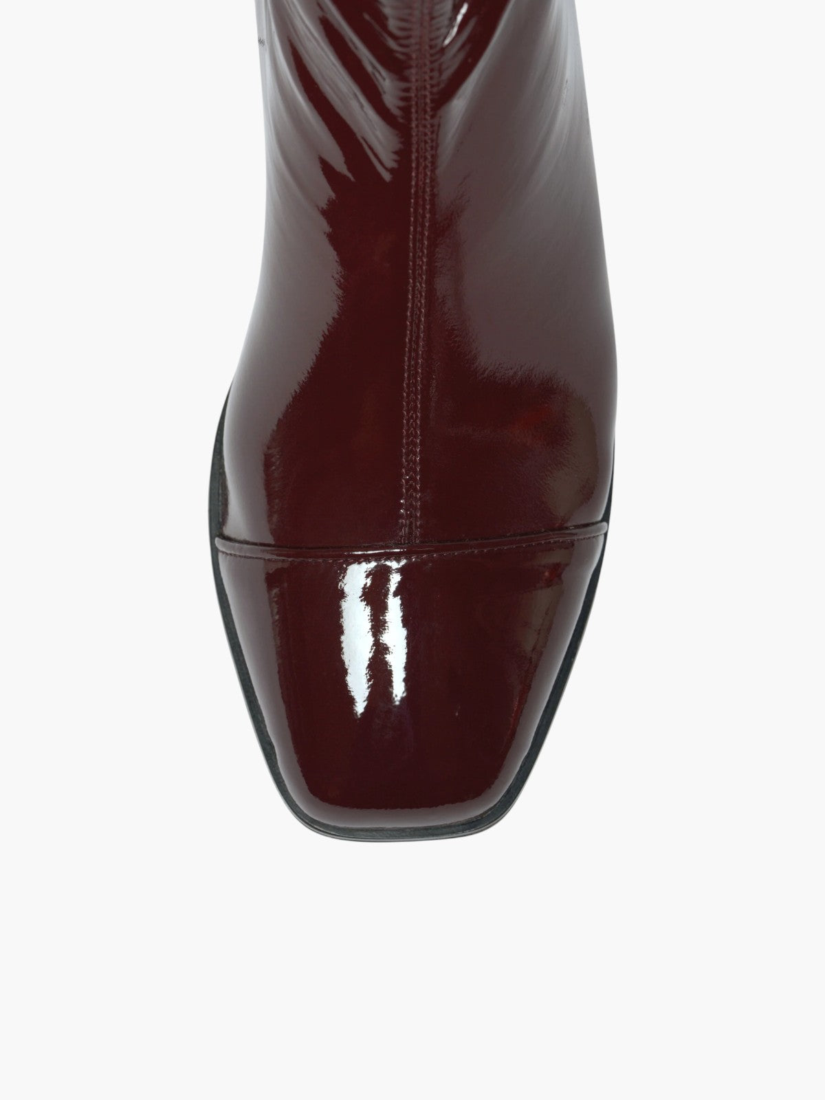 Strada Boots | Deep Red Stretch Patent Strada Boots | Deep Red Stretch Patent