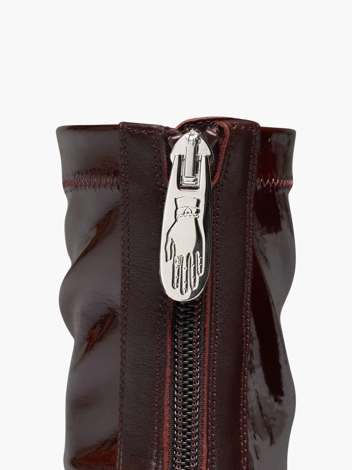 Strada Boots | Deep Red Stretch Patent Strada Boots | Deep Red Stretch Patent