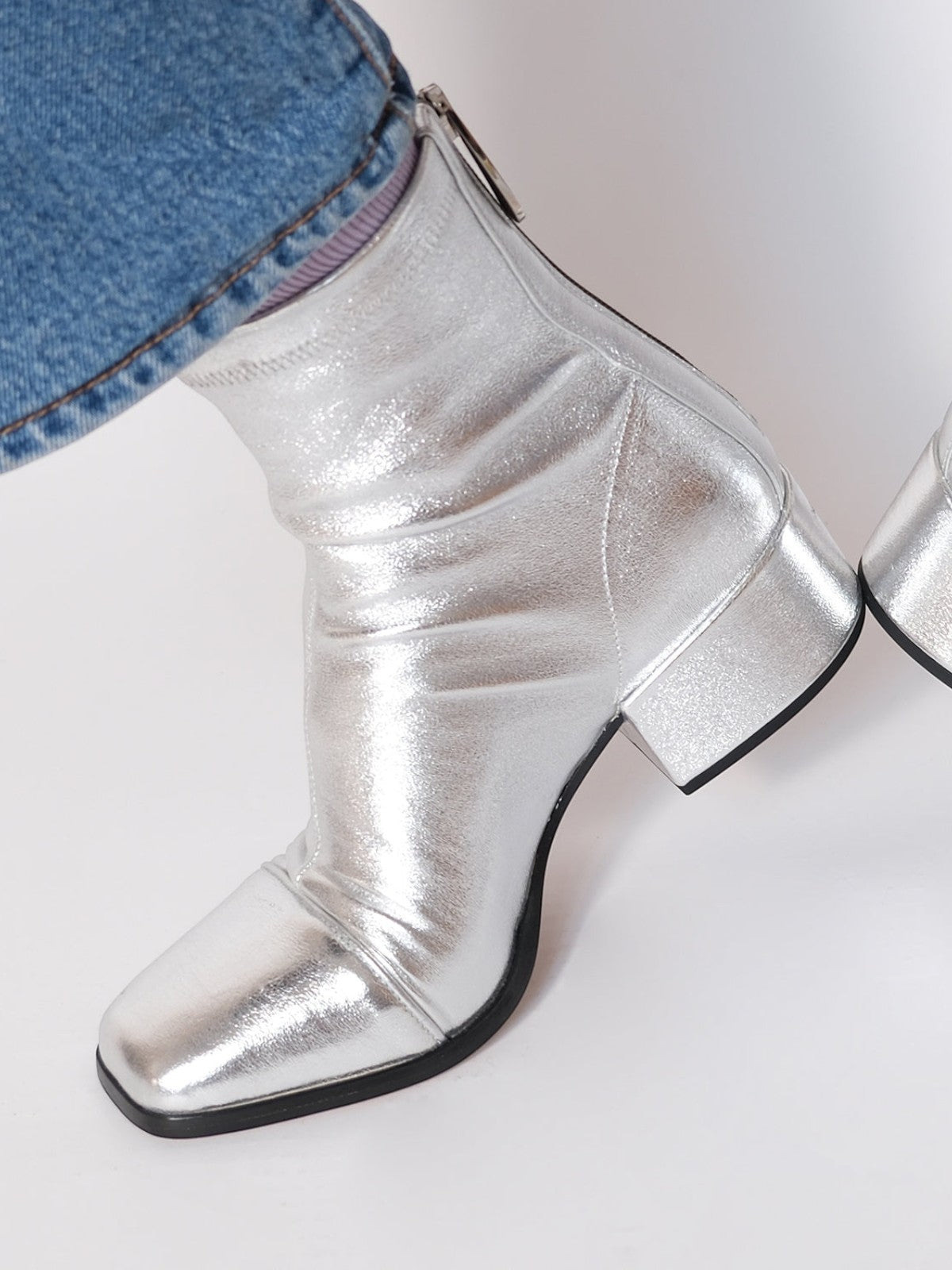 Strada Boots | Silver Strada Boots | Silver