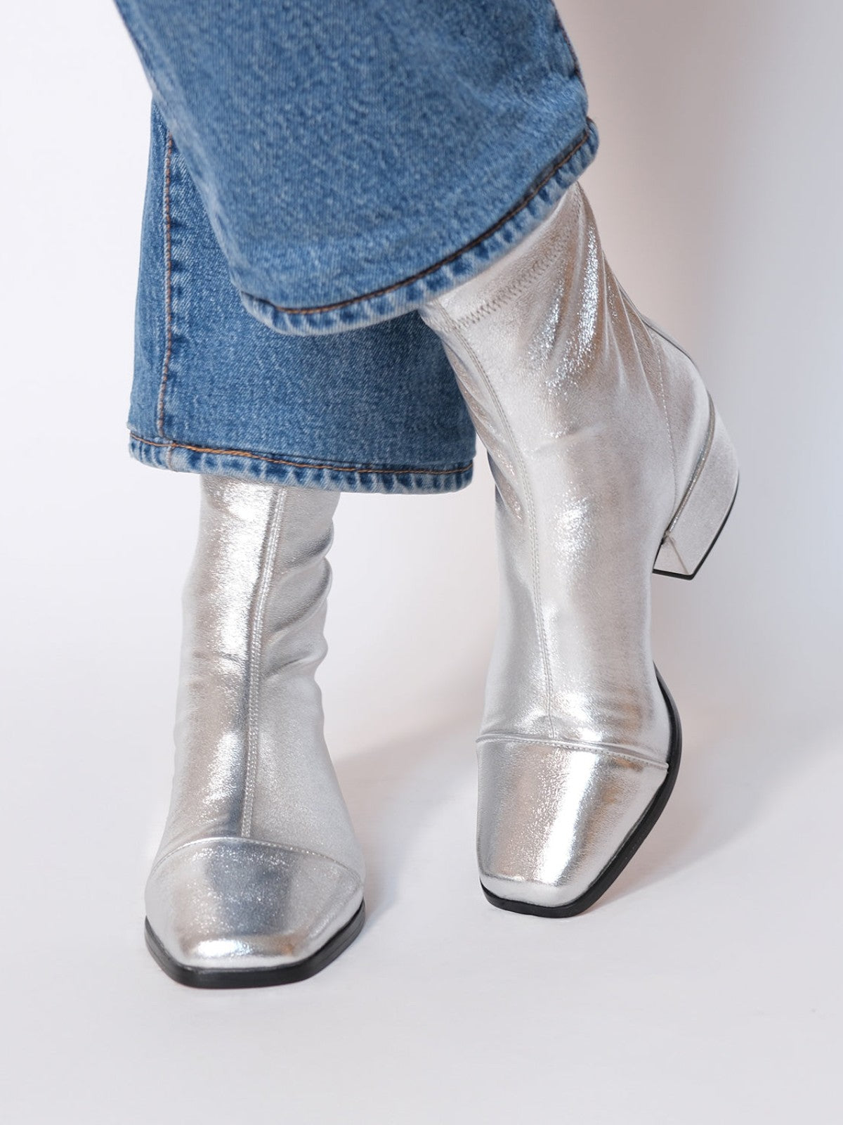 Strada Boots | Silver