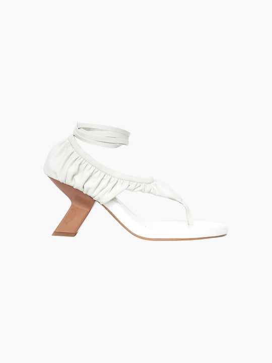 Ruchi Heel | White