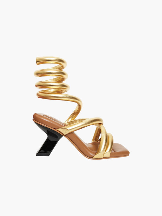 Itza Sandal Metal | Gold