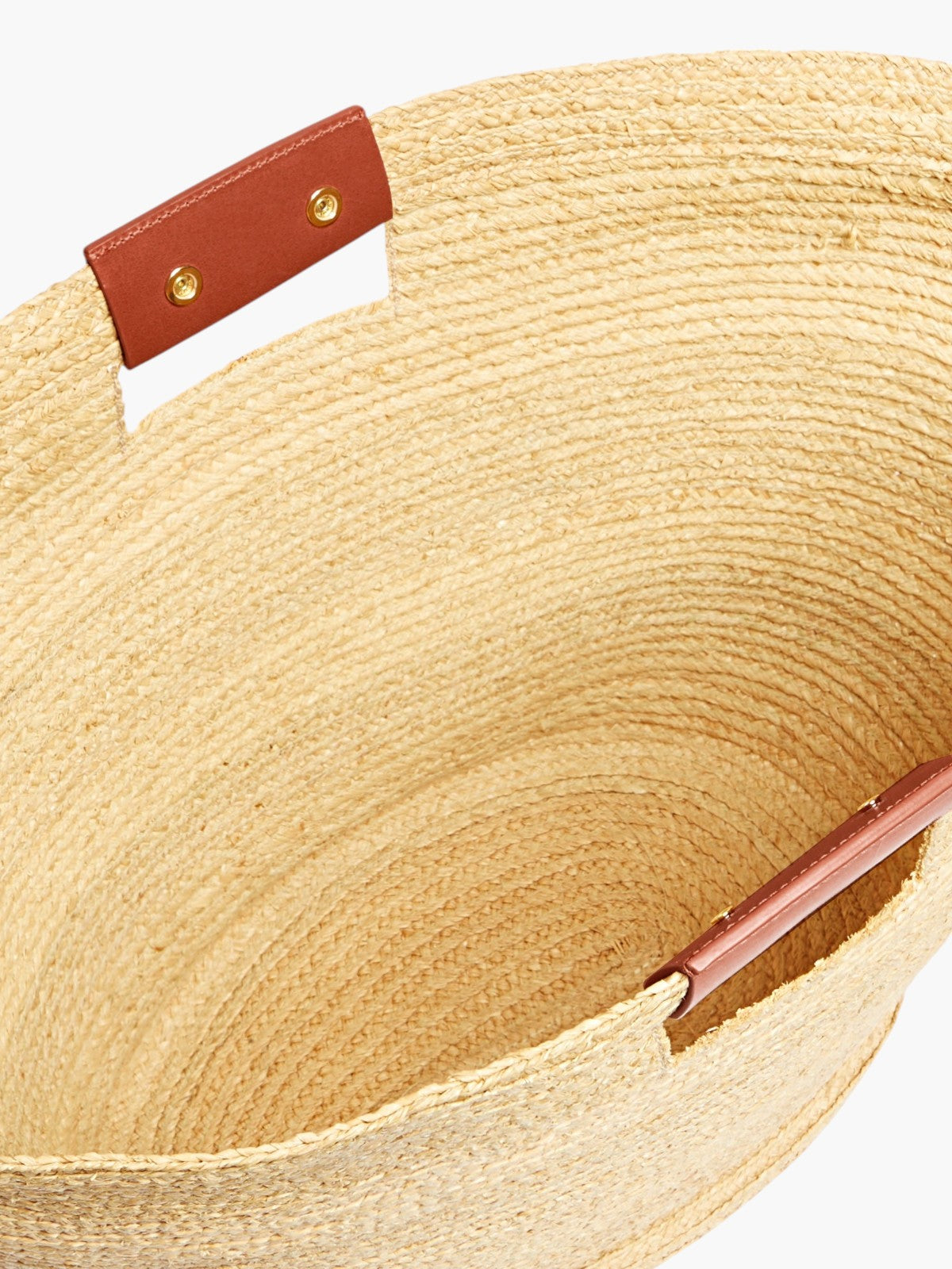 Large Raffia Cesta Bag | Tan Large Raffia Cesta Bag | Tan