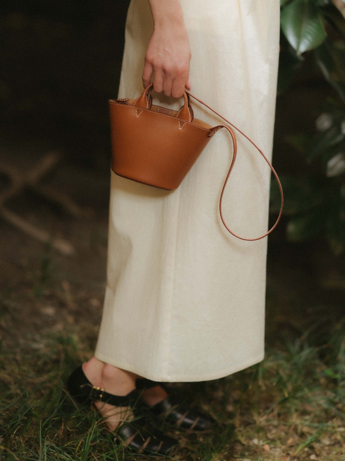 Mini Cesta Basket Bag | Tan Mini Cesta Basket Bag | Tan