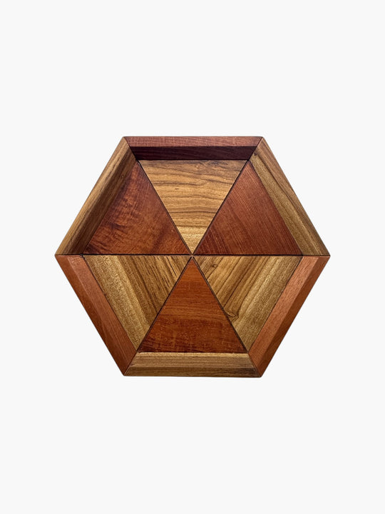 Stella Tray | Pure Mix of Laurel & Conacaste Wood