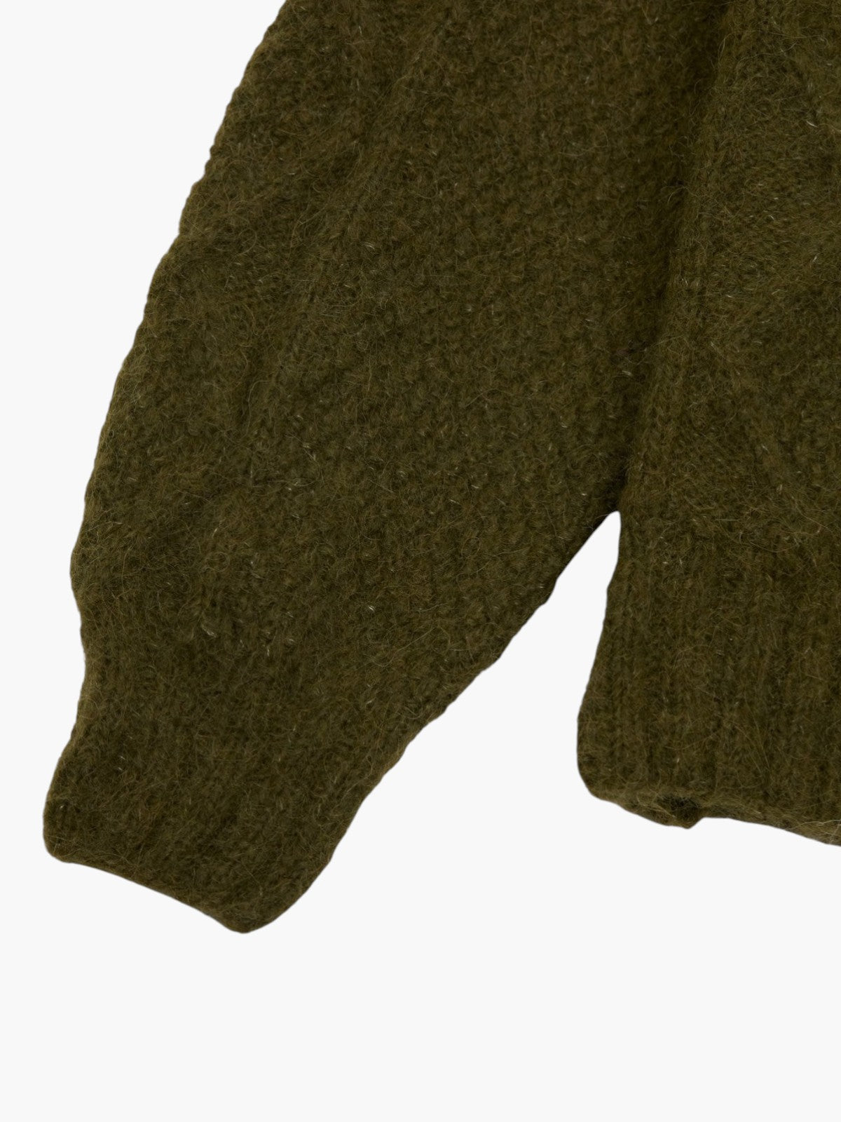 Fisher Puff-Sleeve Pullover | Forest