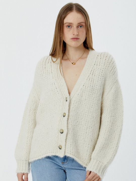 Isla Cardigan | Ivory
