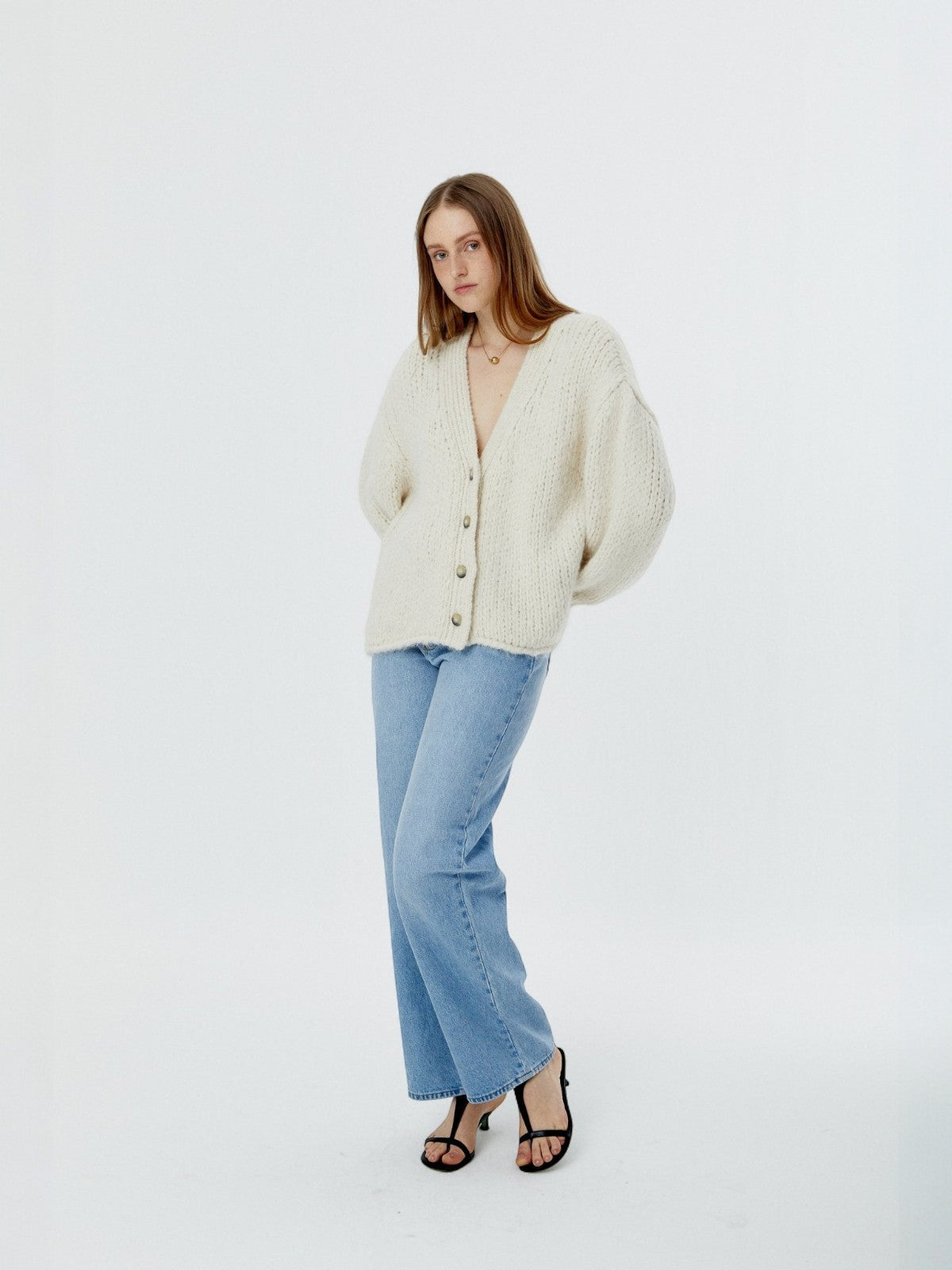 Isla Cardigan | Ivory