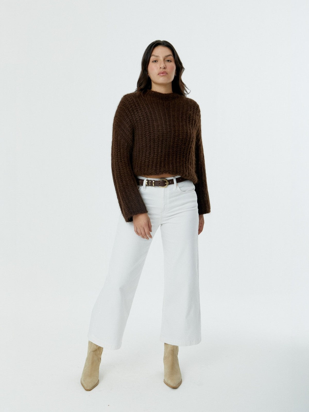 Lita Mockneck | Chocolate Lita Mockneck | Chocolate