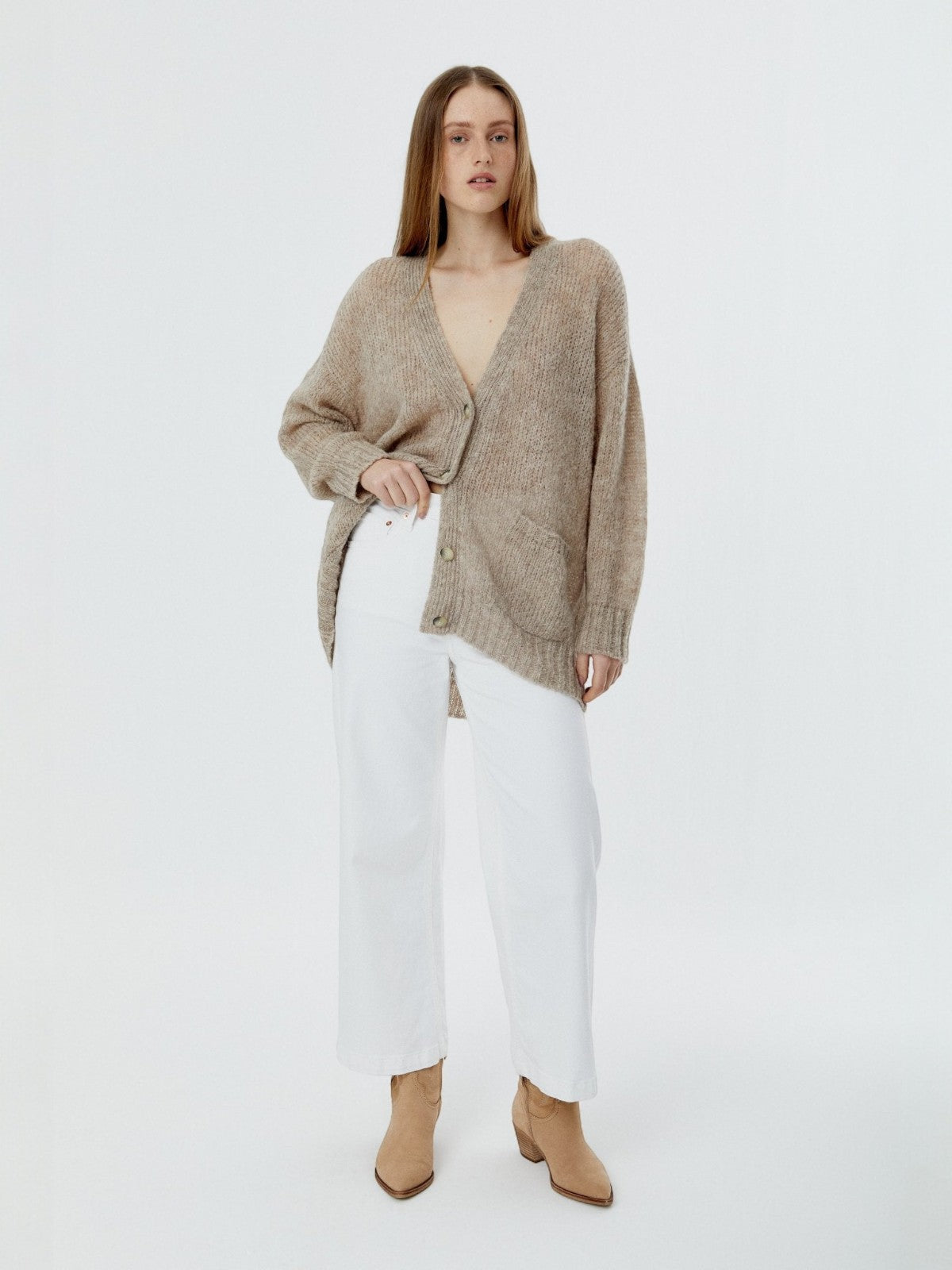 Mara Cardigan | Taupe