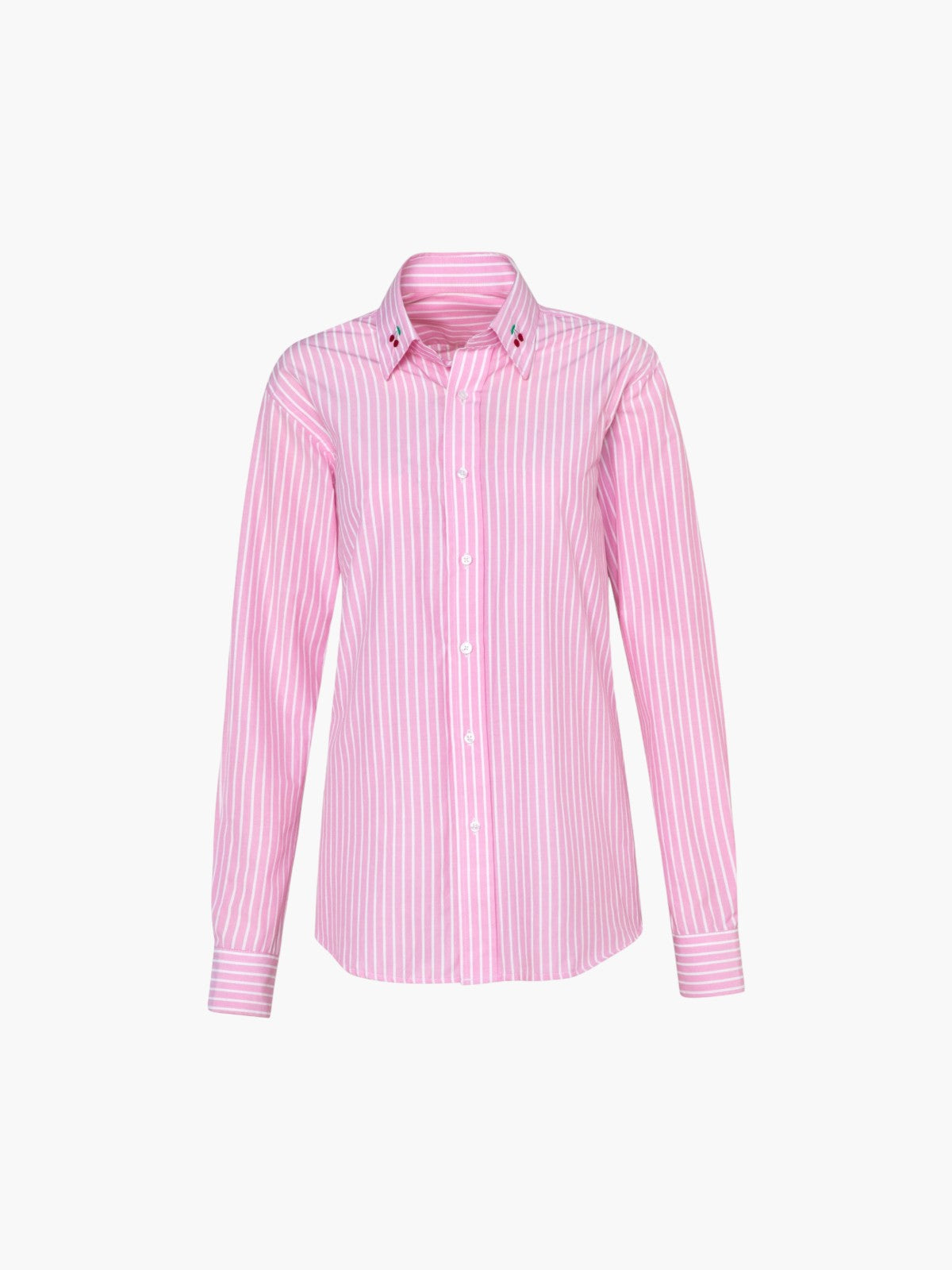 Marion Shirt | Rose Stripes